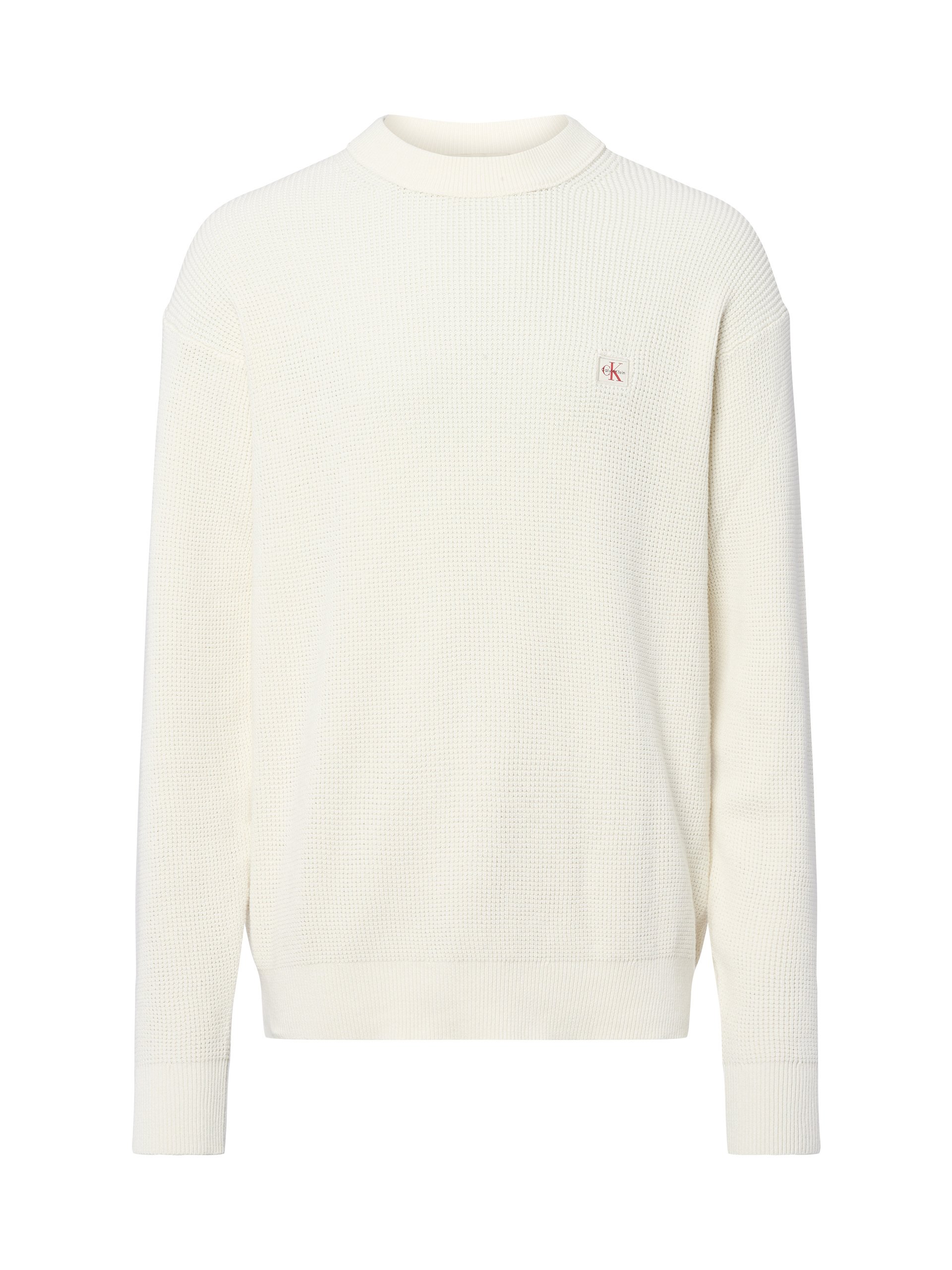 Calvin Klein Jeans sweter z dzianiny Mężczyźni Bawełna biały