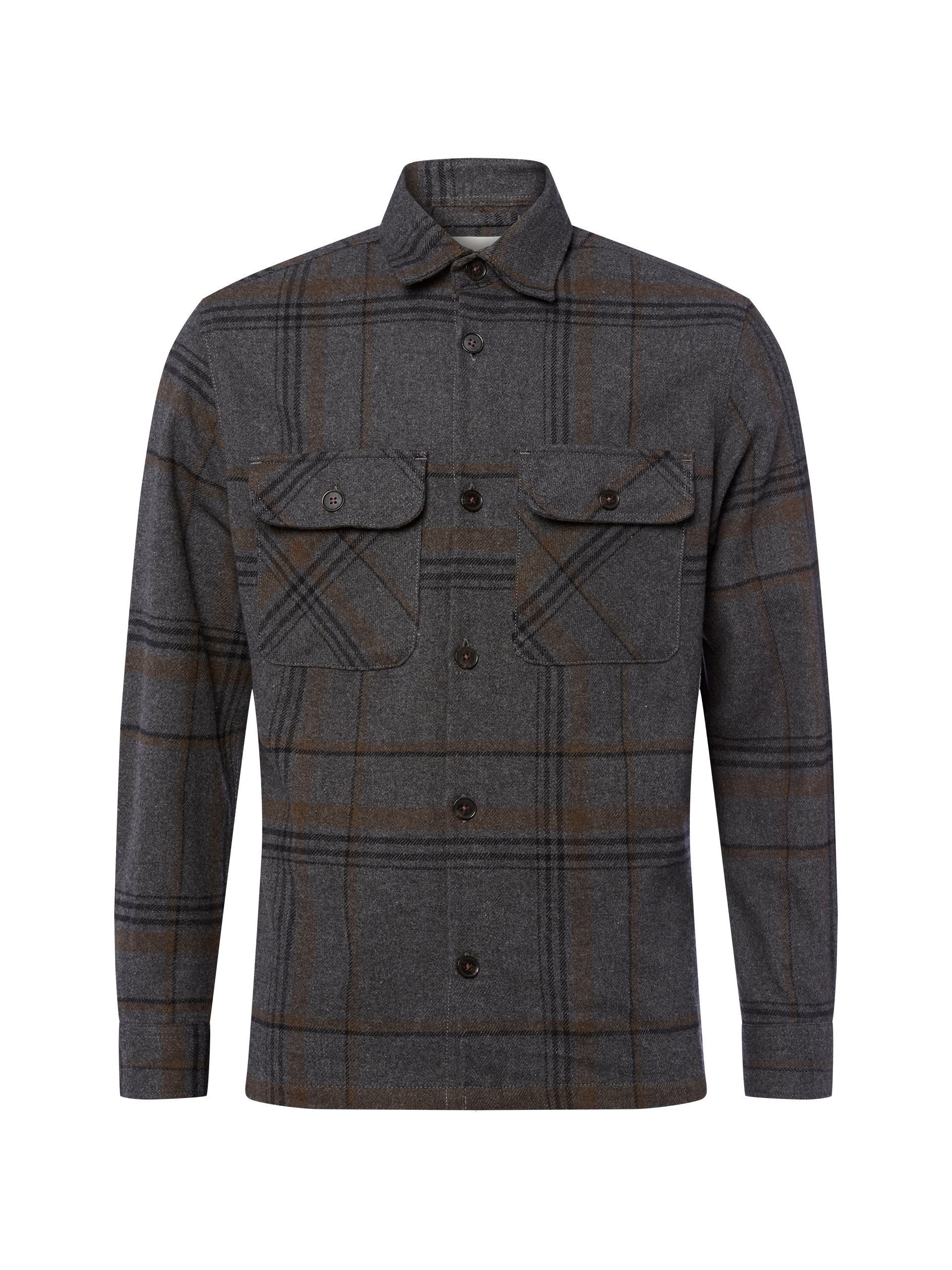 Jack & Jones Bluza Mężczyźni Regular Fit Bawełna szary|beżowy|czarny