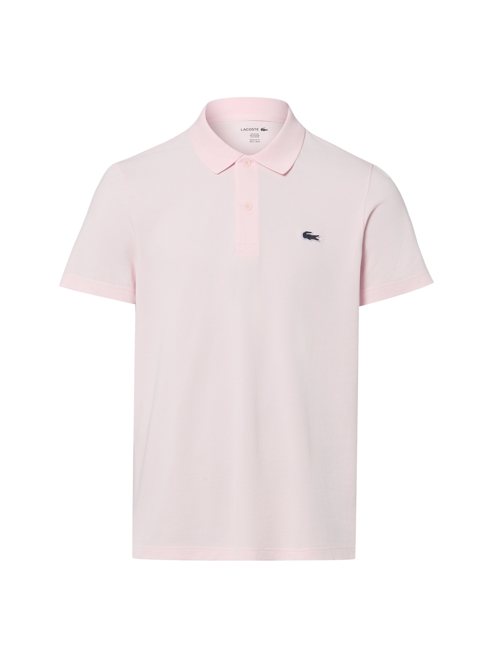 Lacoste koszulka polo Mężczyźni różowy