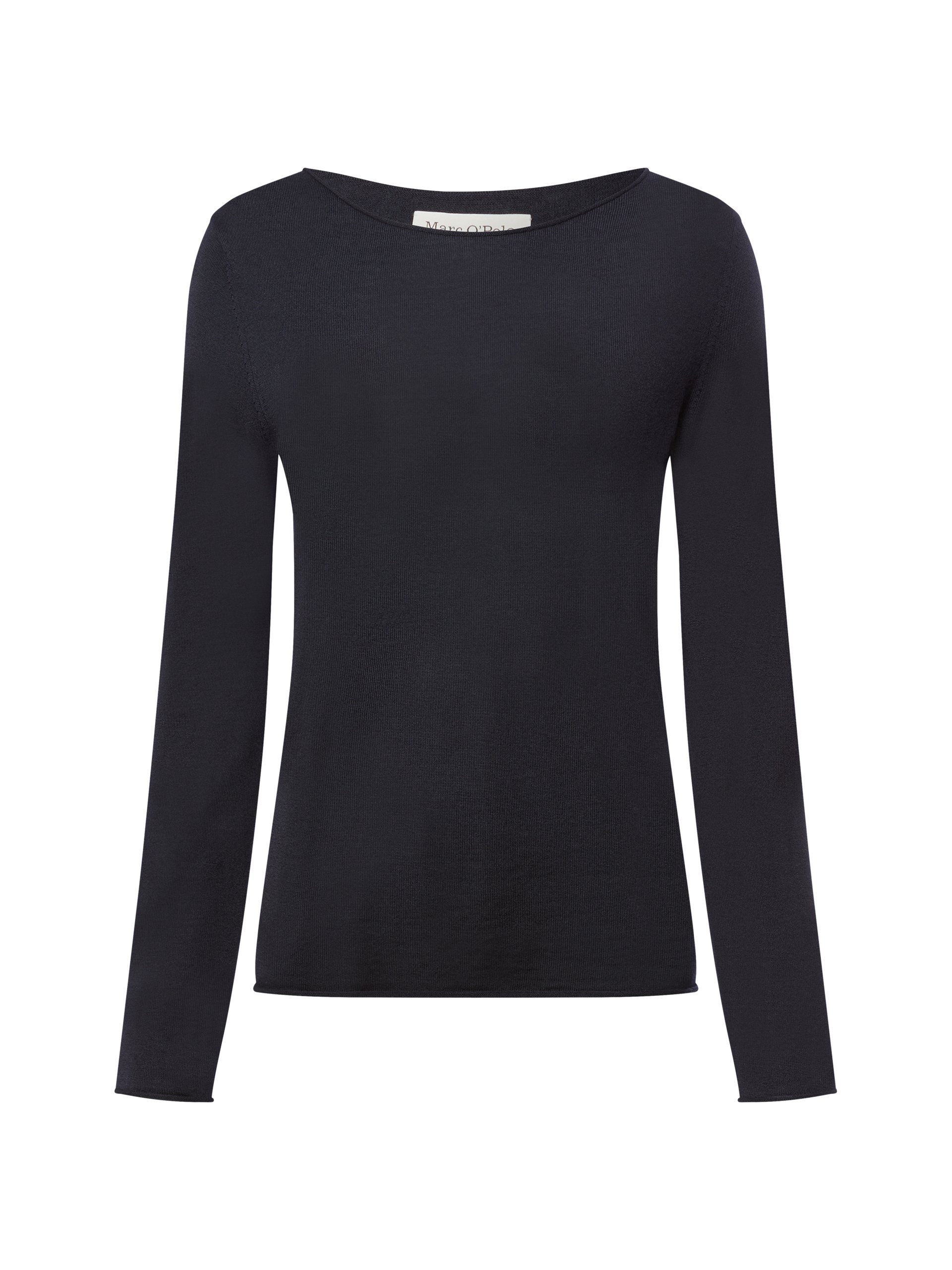 Marc O'Polo sweter z wełny merynosów Kobiety Wełna merino niebieski