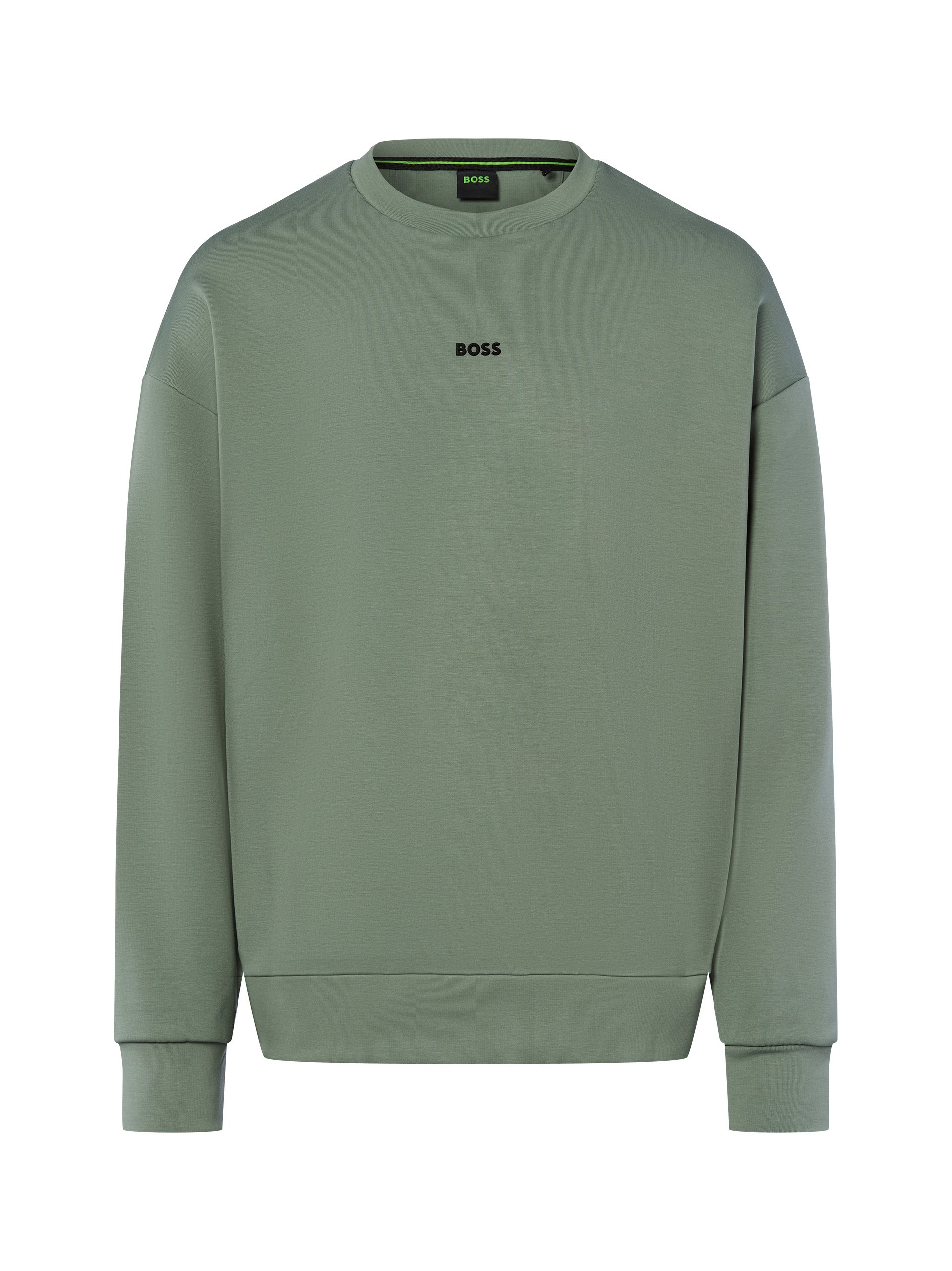 BOSS Green Bluza - Stenson Mężczyźni Bawełna zielony
