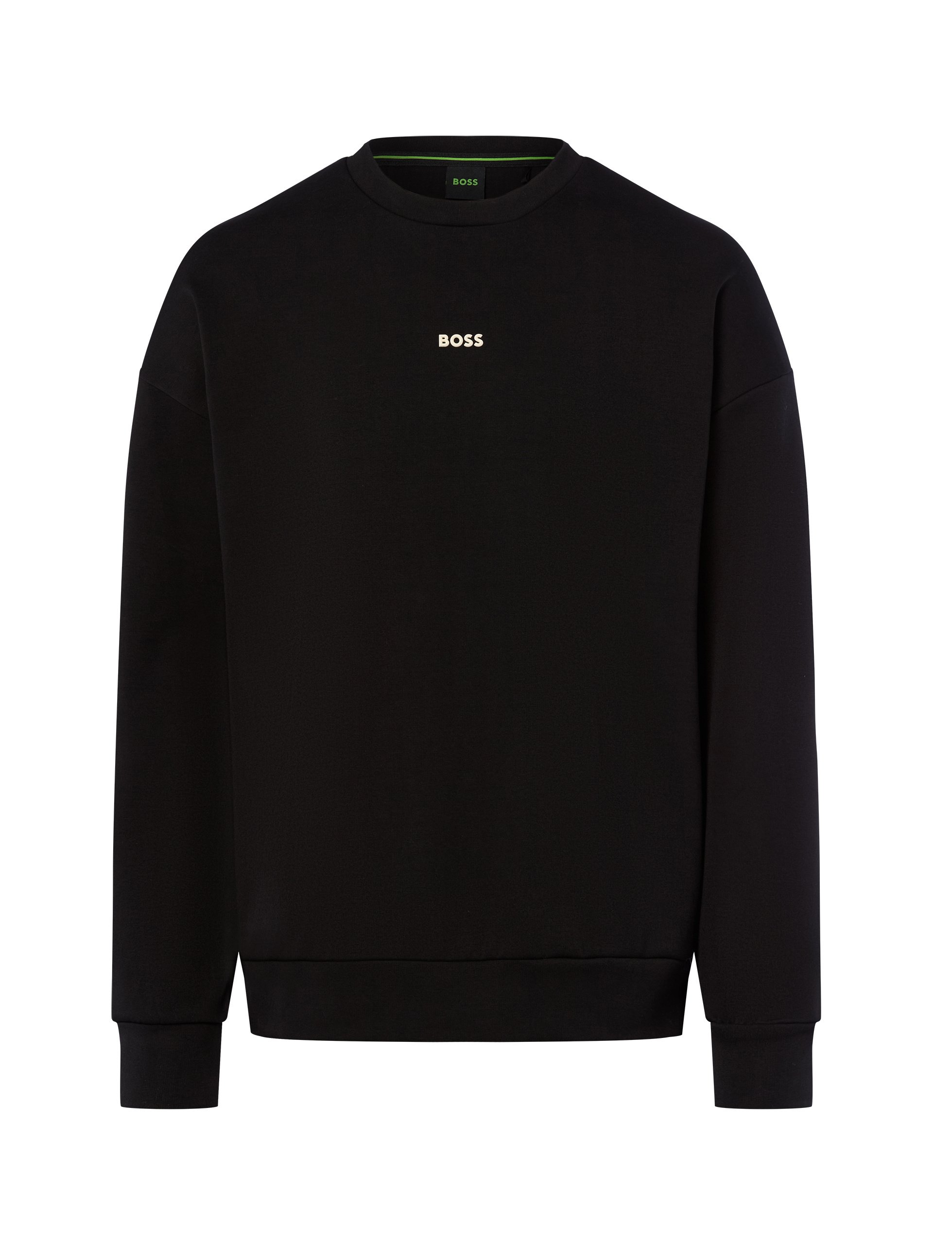 BOSS Green Bluza - Stenson Mężczyźni Bawełna czarny