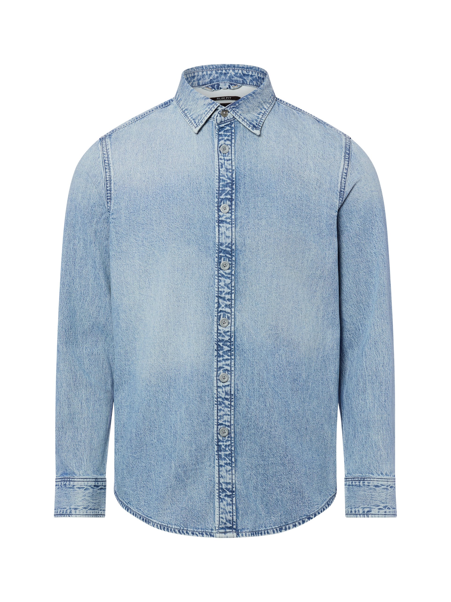 G-Star RAW koszula casual Mężczyźni Slim Fit niebieski