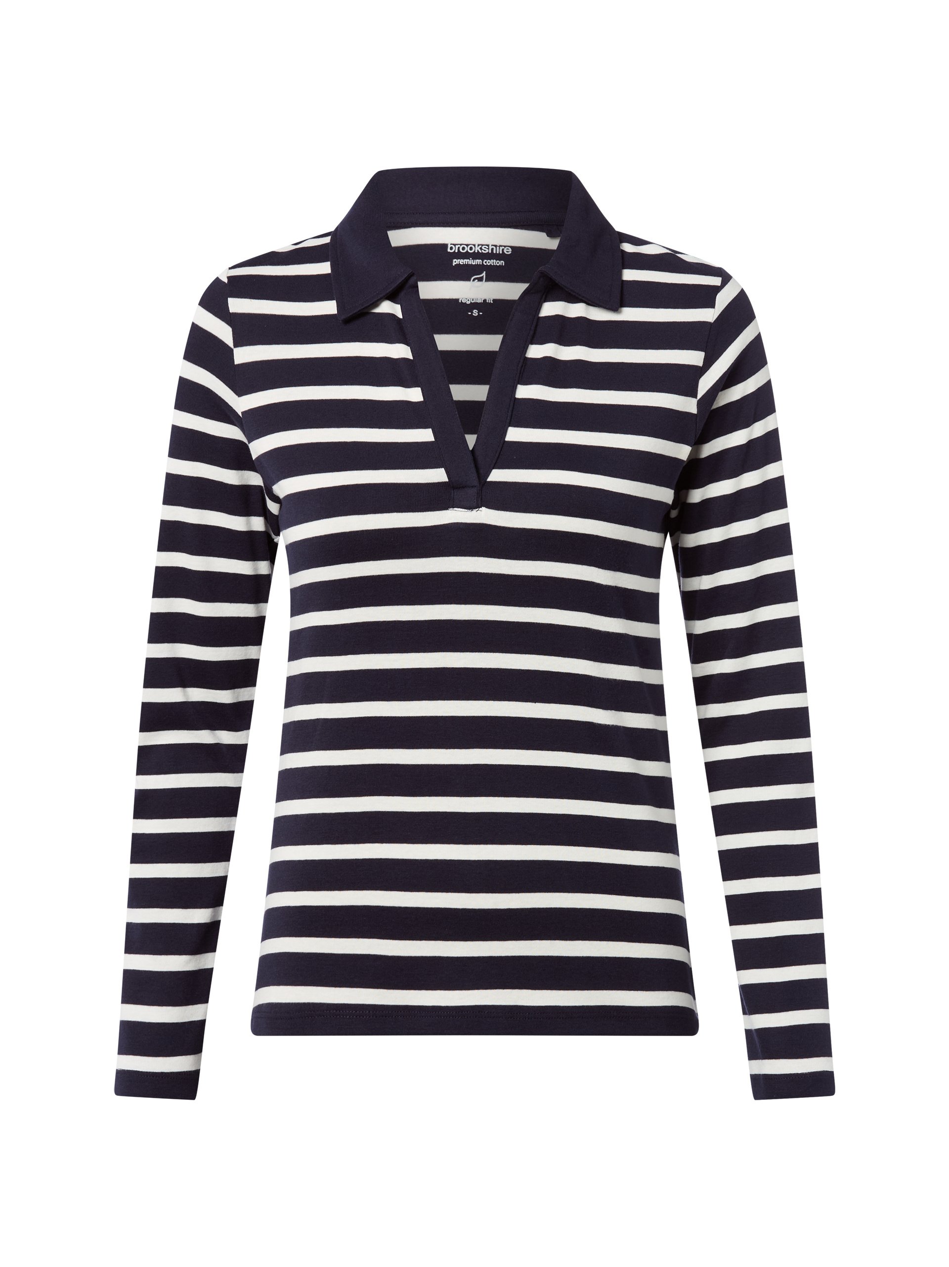 brookshire koszulka polo Kobiety Bawełna niebieski|biały