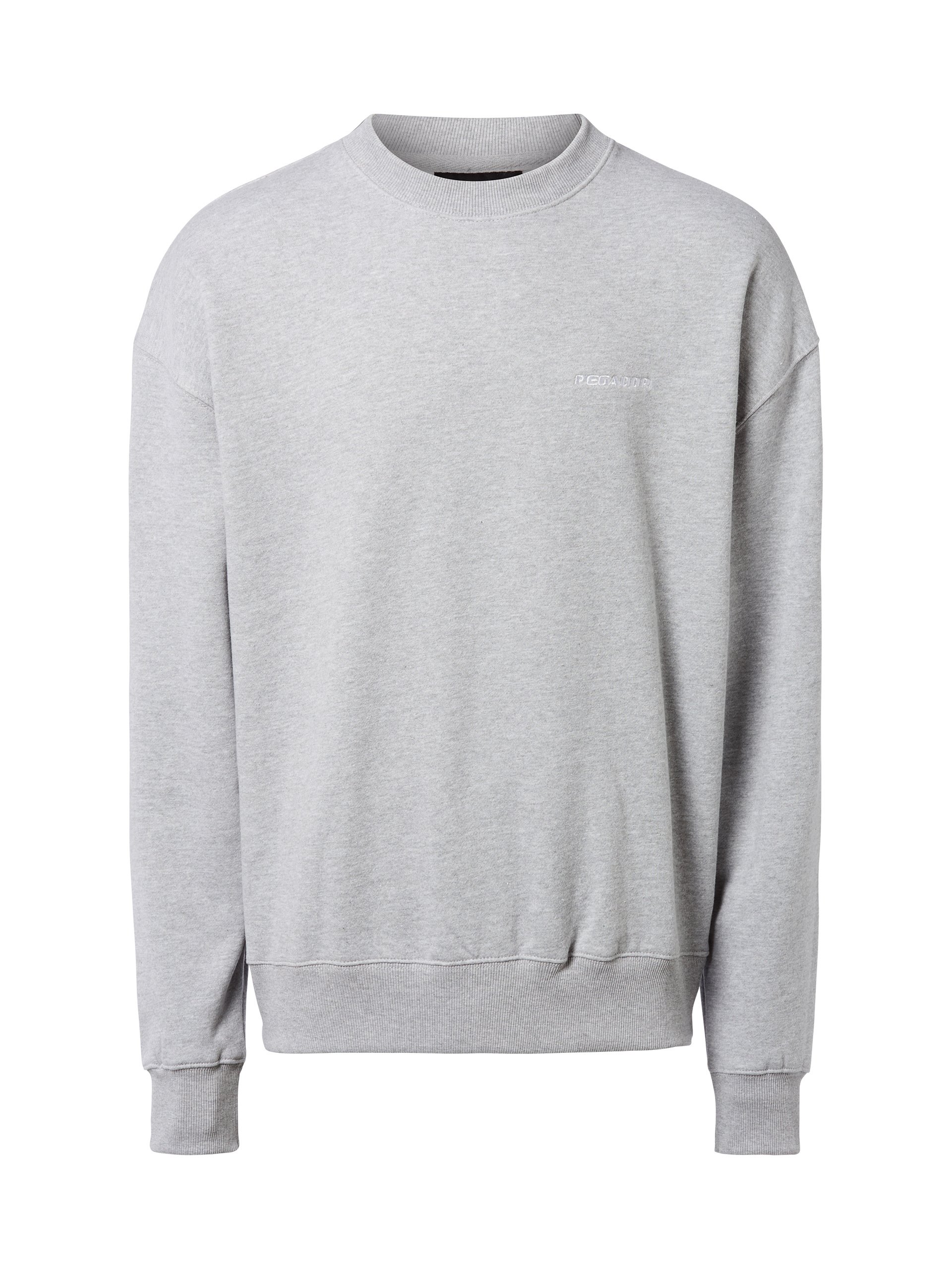 PEGADOR Bluza - Logo Mężczyźni szary
