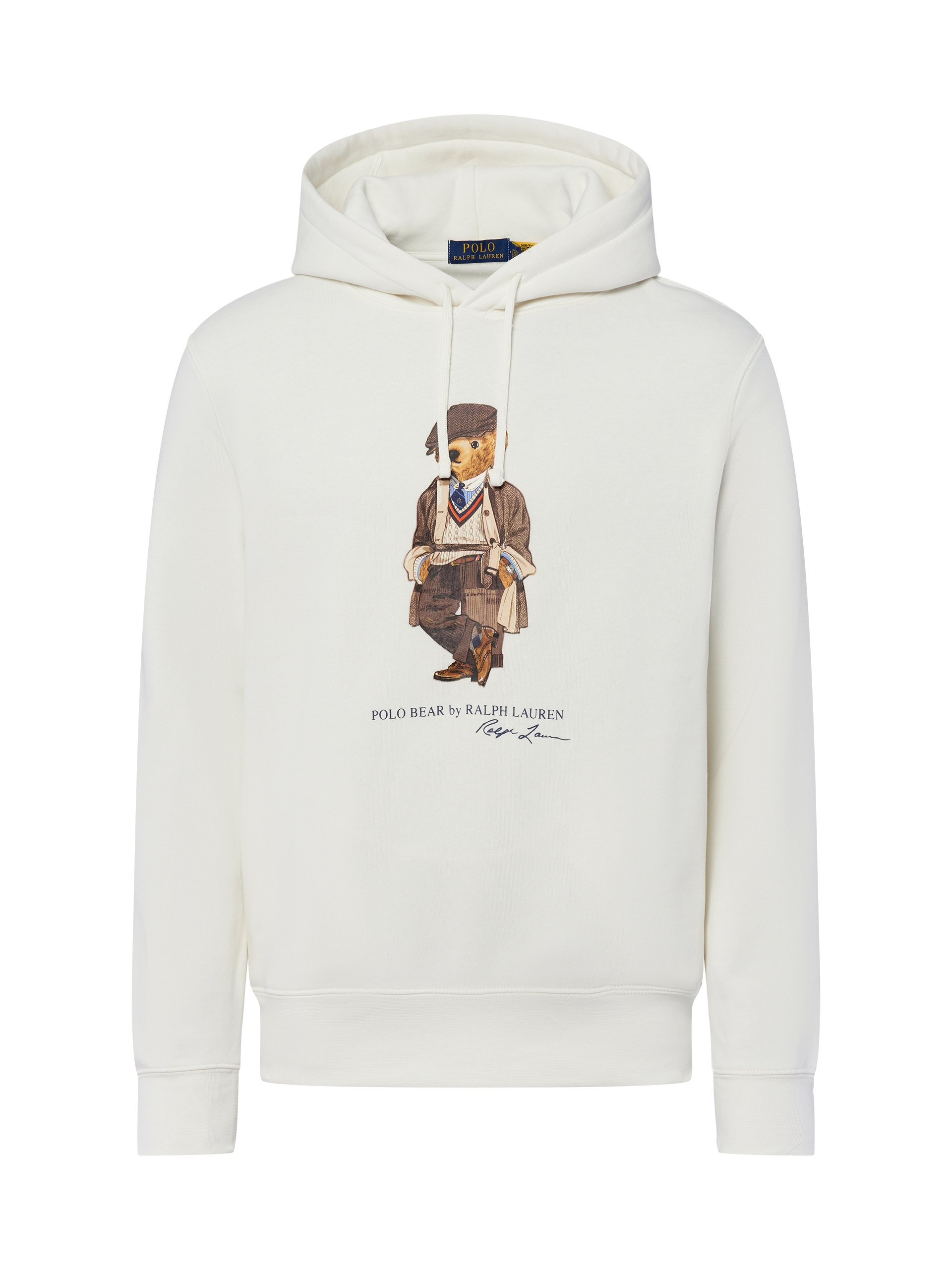 Polo Ralph Lauren sweter z kapturem Mężczyźni biały
