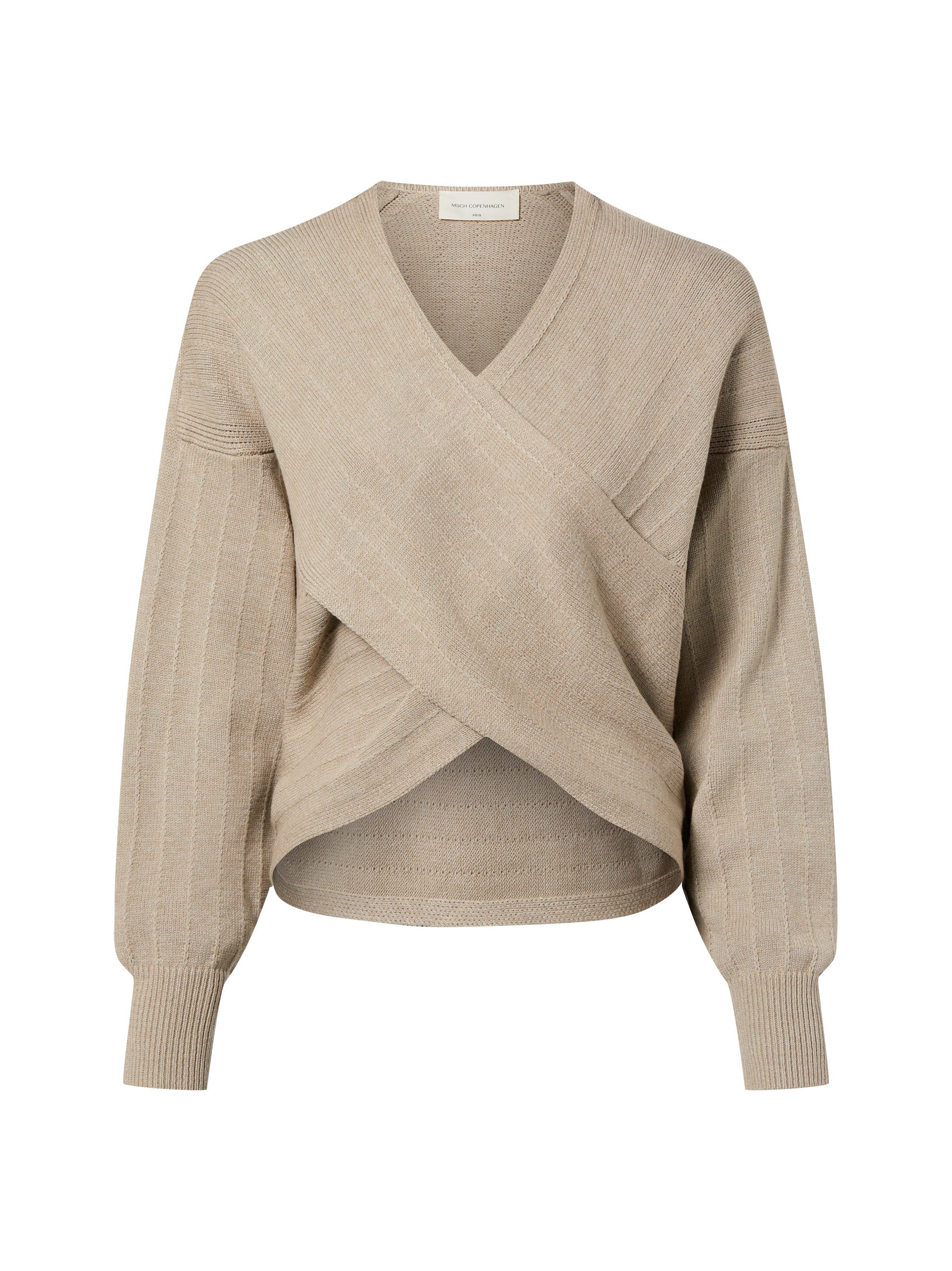 Msch Copenhagen Sweter z dzianiny - MSCHZine Rachelle Kobiety brązowy|beżowy, M/L