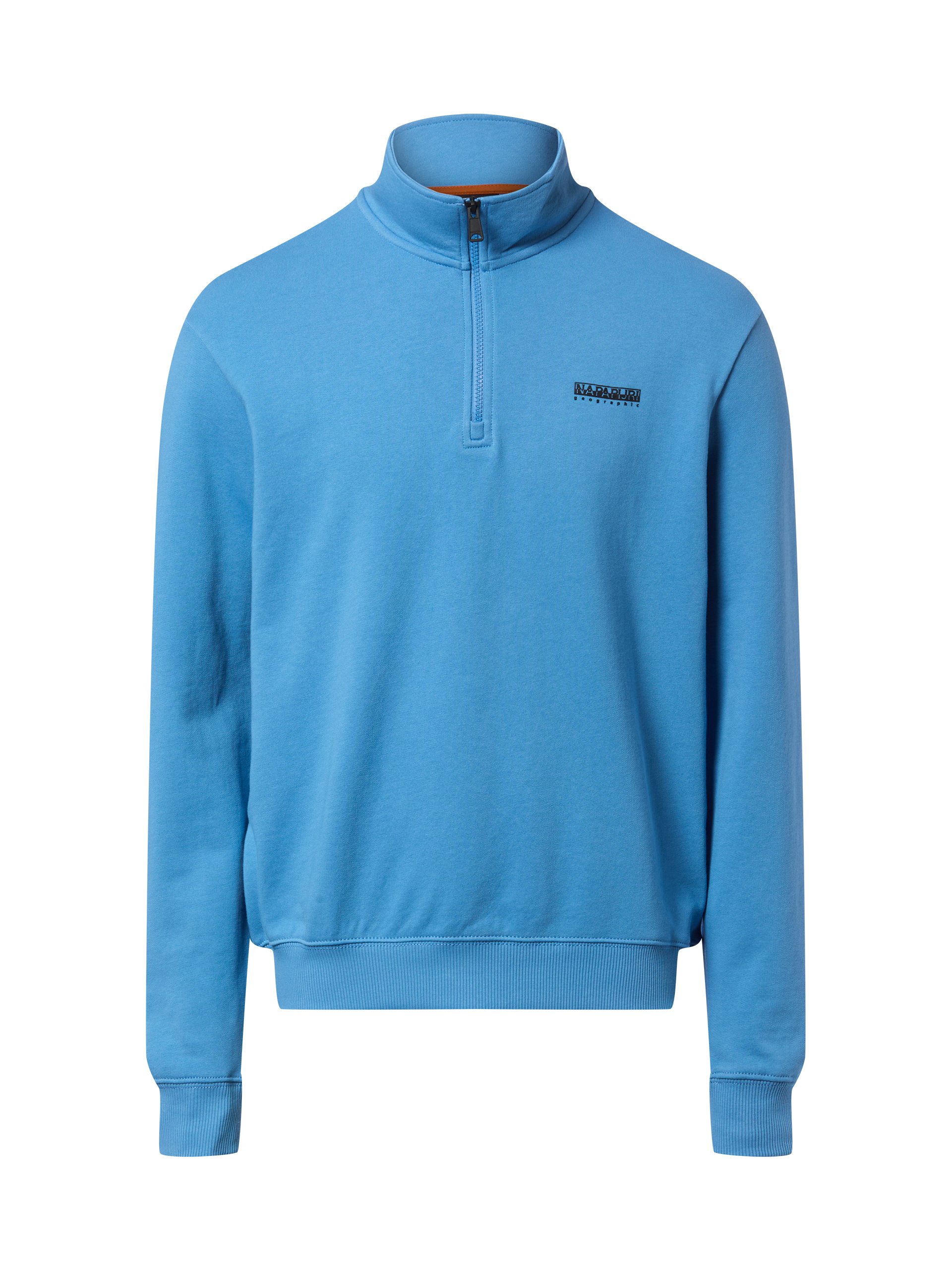 Napapijri Bluza - pudełko B-small Mężczyźni Bawełna niebieski