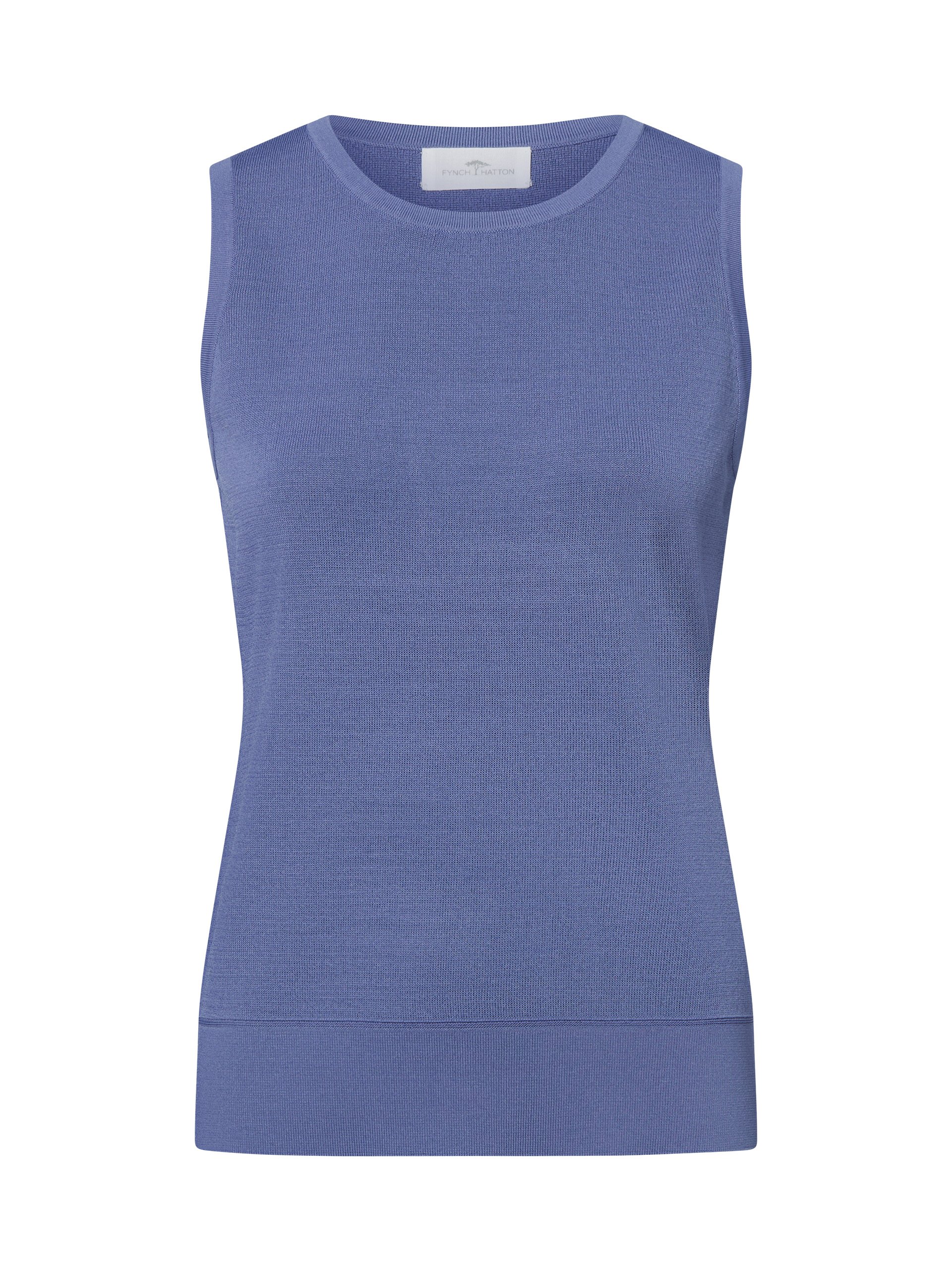Fynch-Hatton Top Kobiety wiskoza niebieski