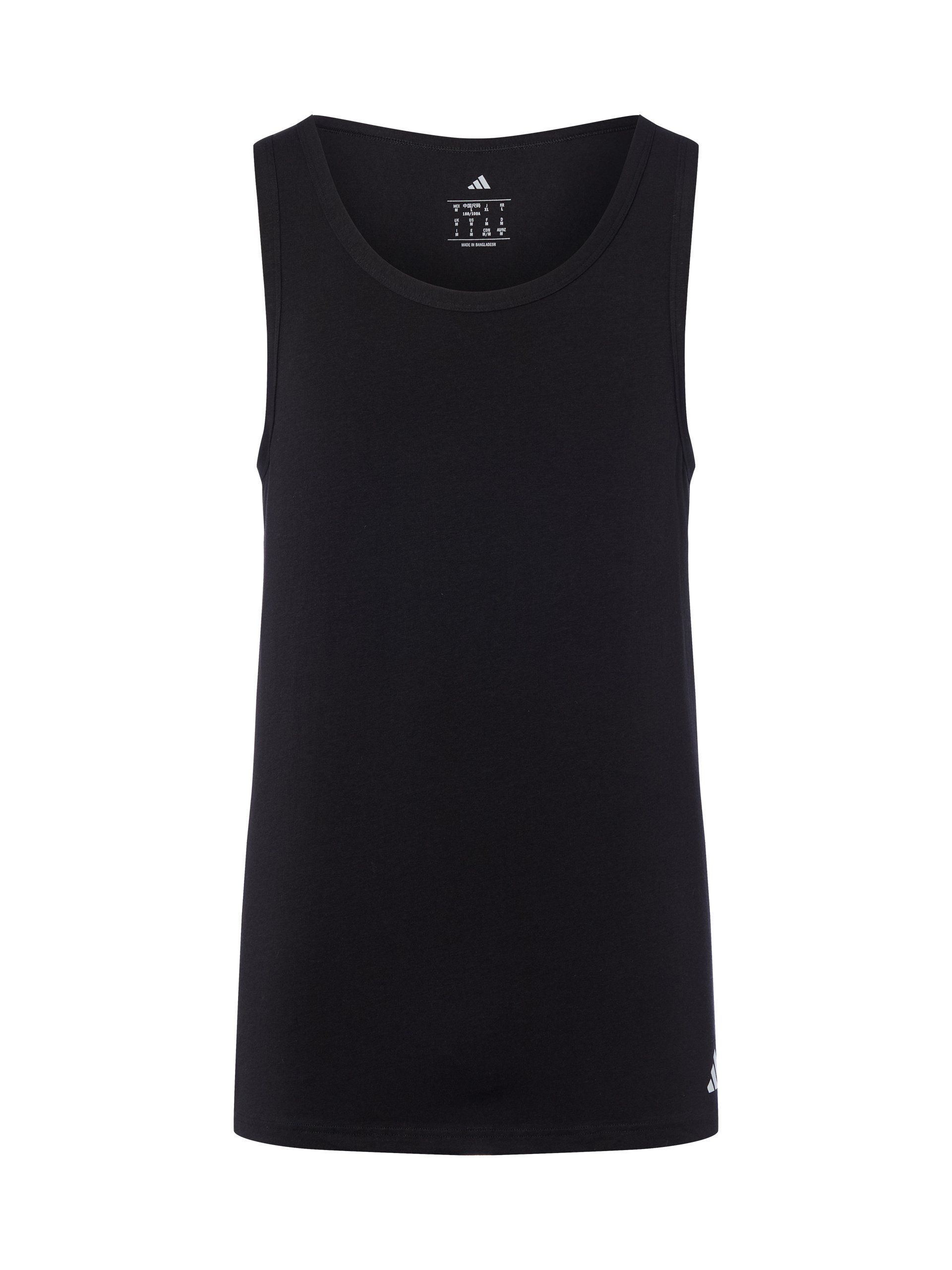 adidas Performance Kamizelki w 2-paku Mężczyźni Bawełna czarny