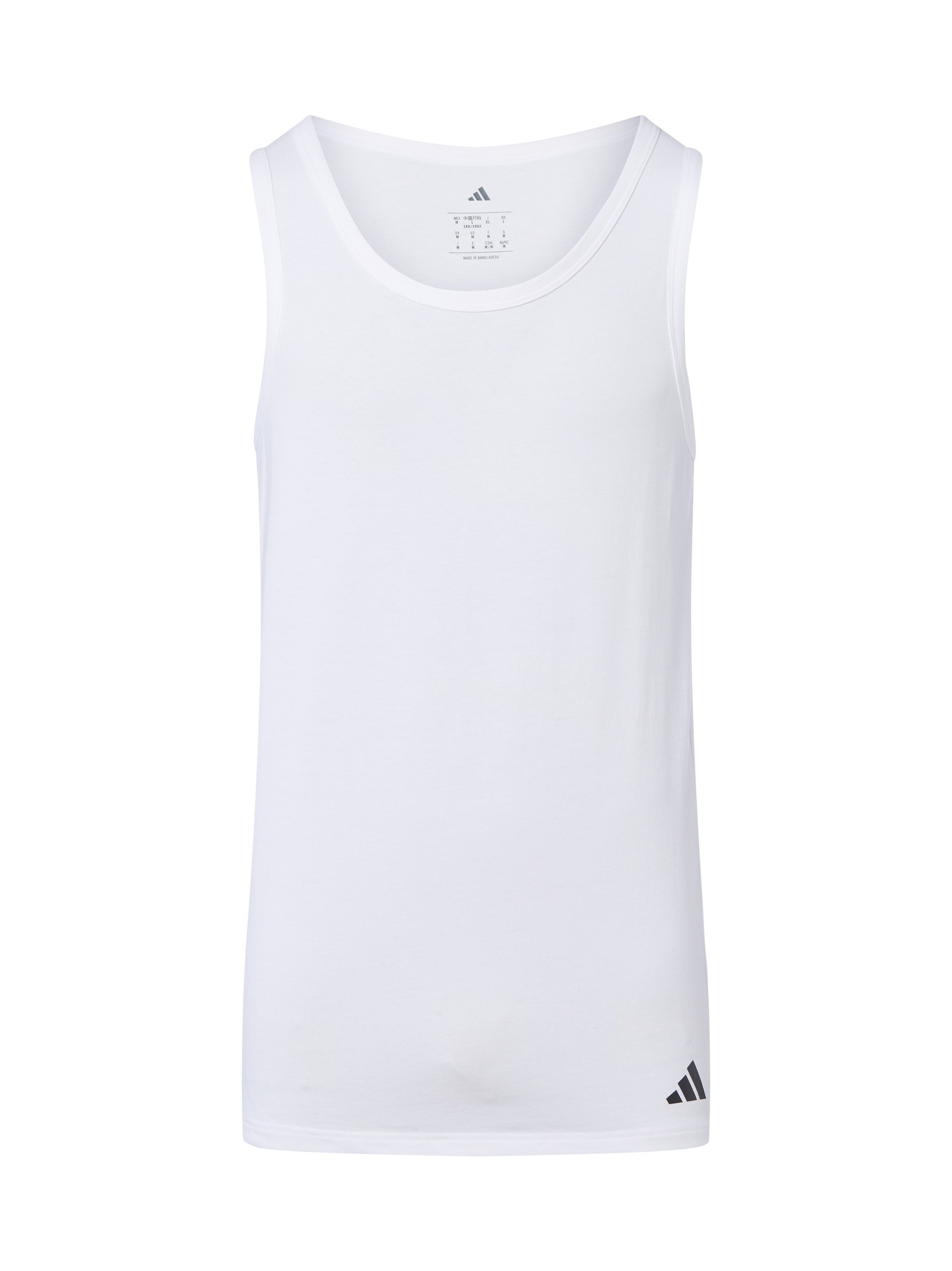 adidas Performance Kamizelki w 2-paku Mężczyźni Bawełna biały