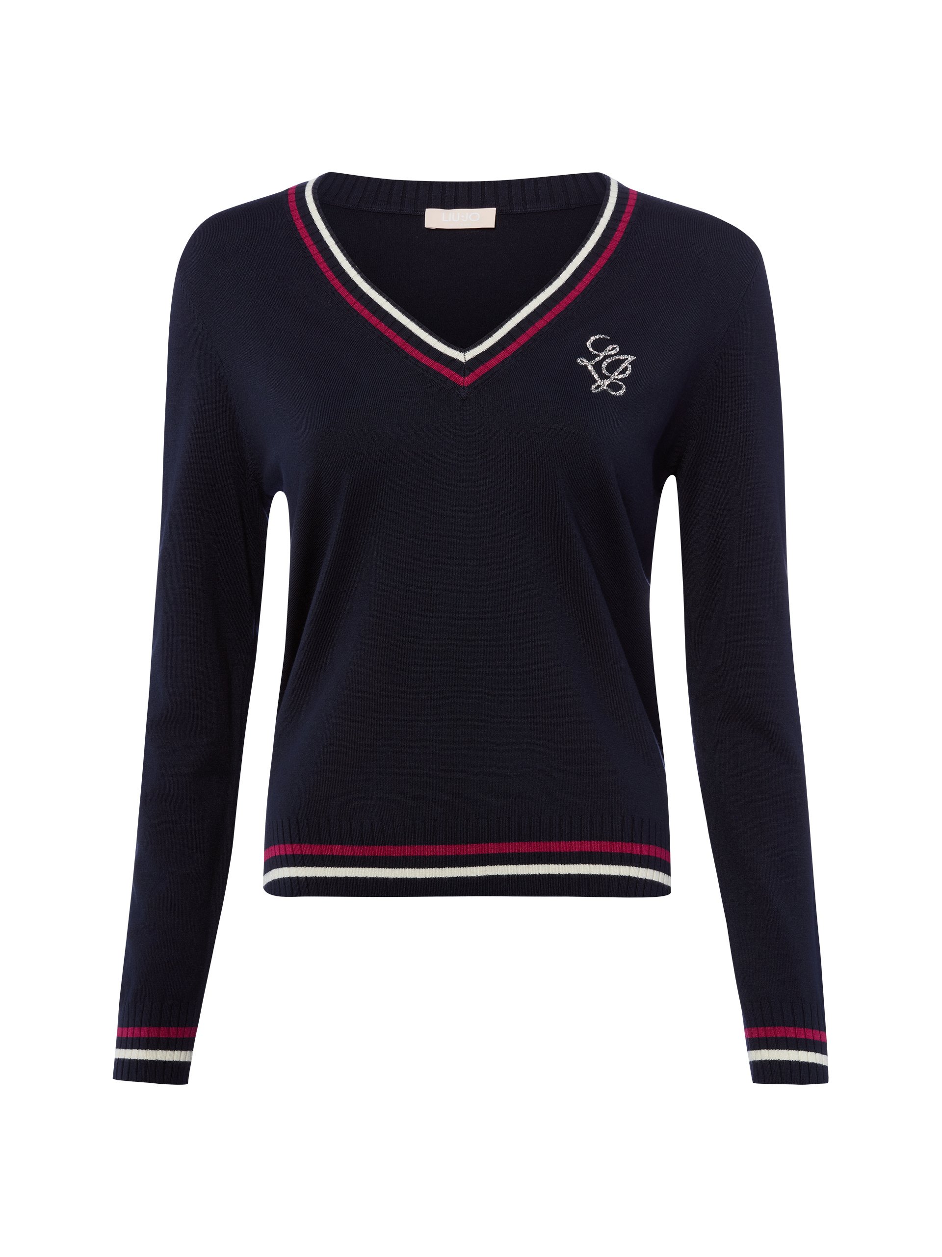 Liu Jo Collection Sweter z dzianiny Kobiety niebieski