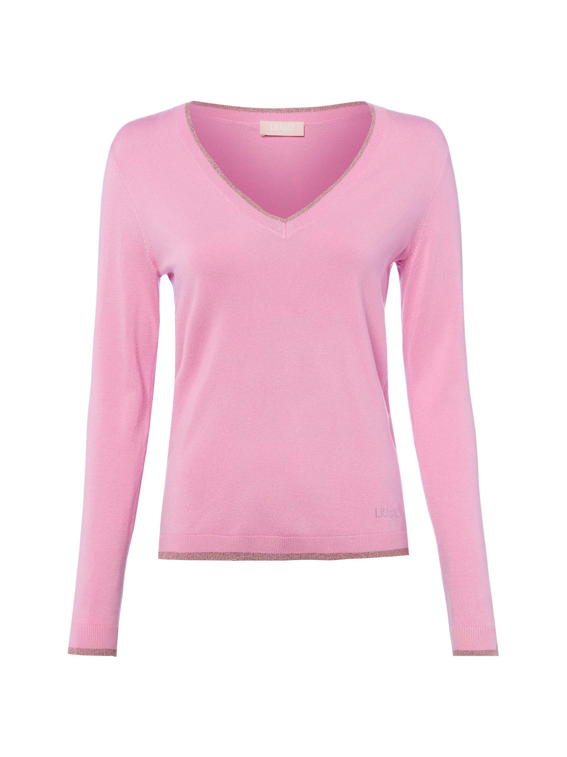 Liu Jo Collection Sweter z dzianiny Kobiety różowy