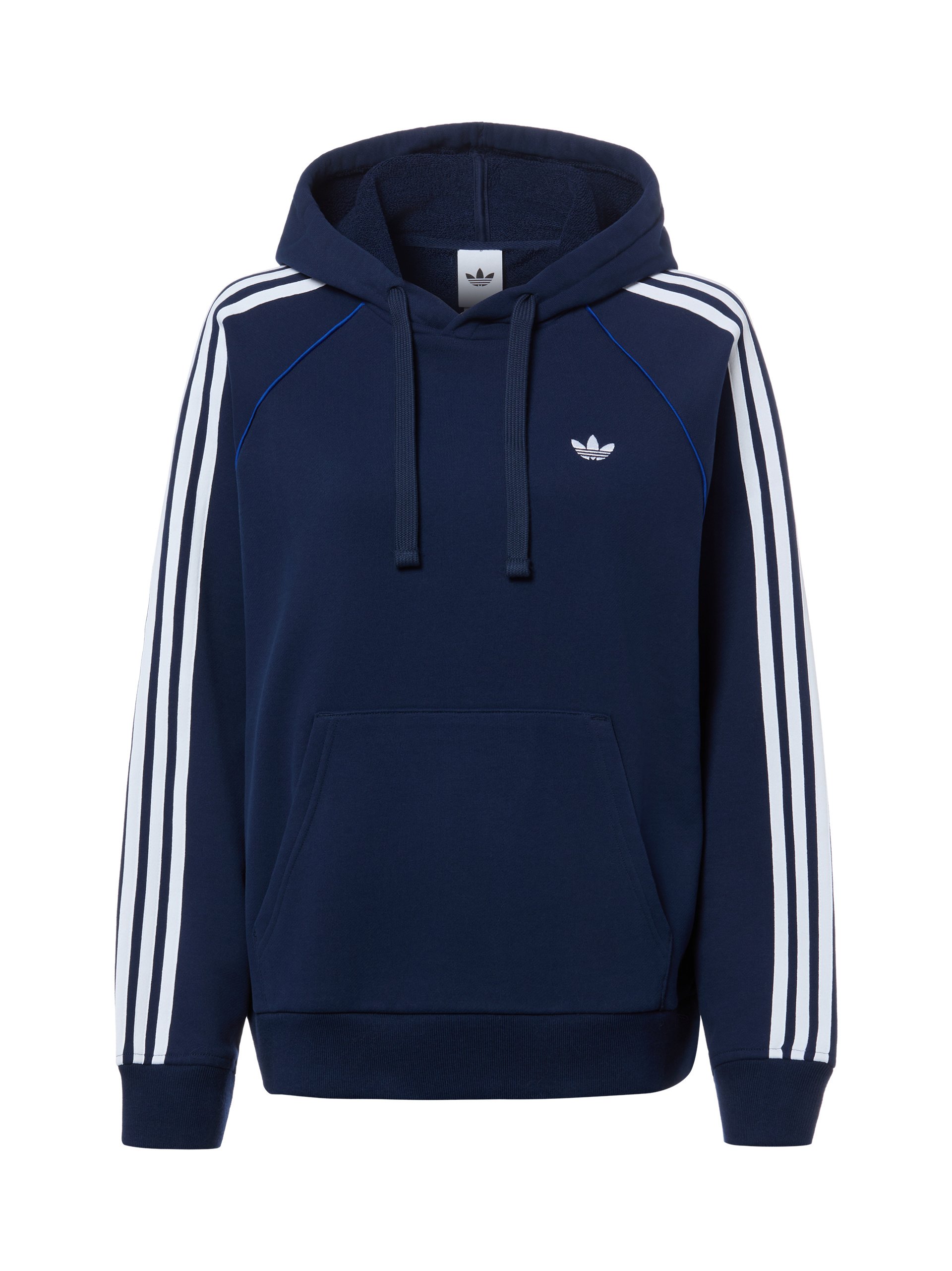 adidas Originals sweter z kapturem Kobiety Bawełna niebieski