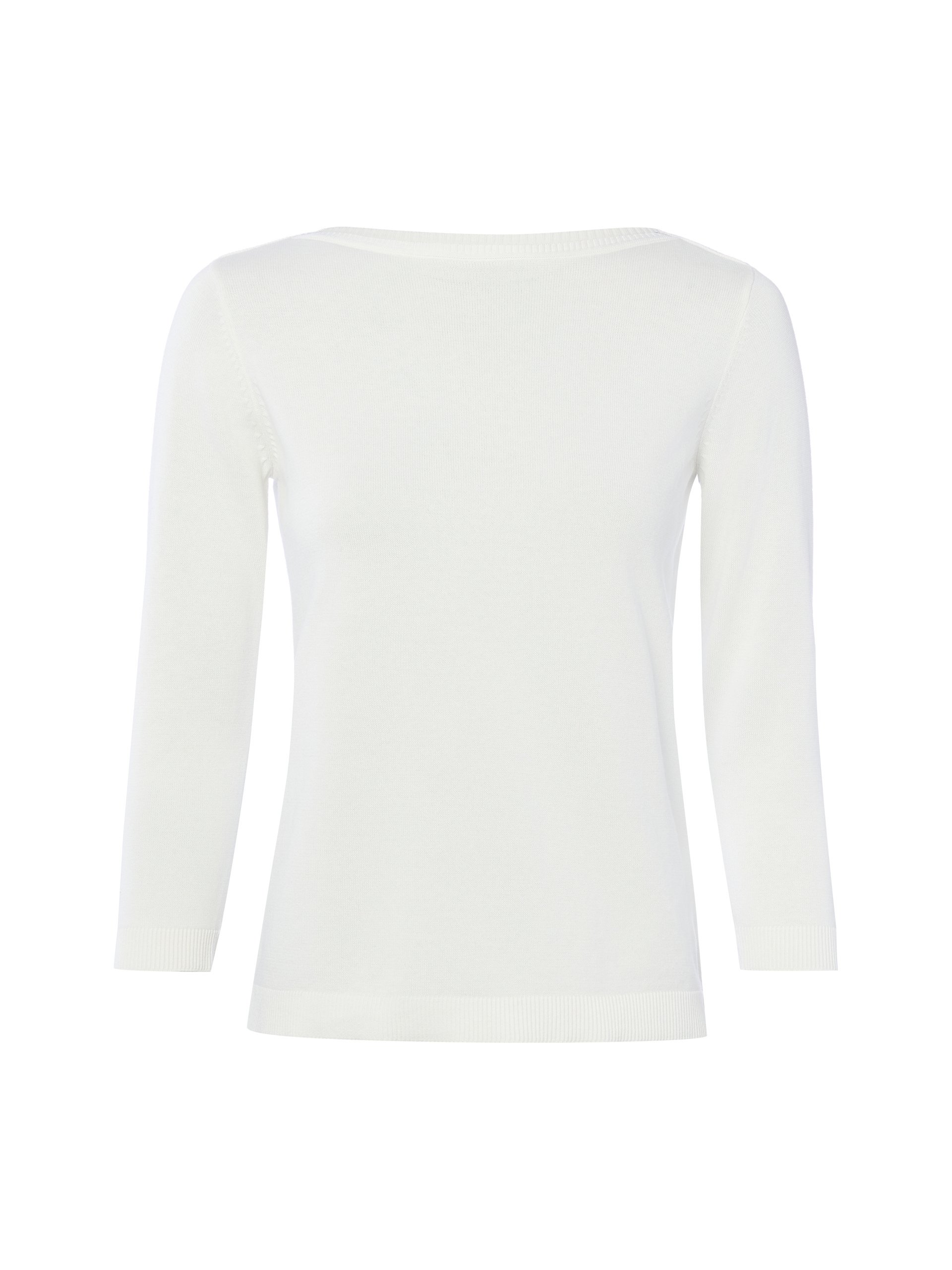 brookshire Sweter z dzianiny Kobiety Bawełna biały