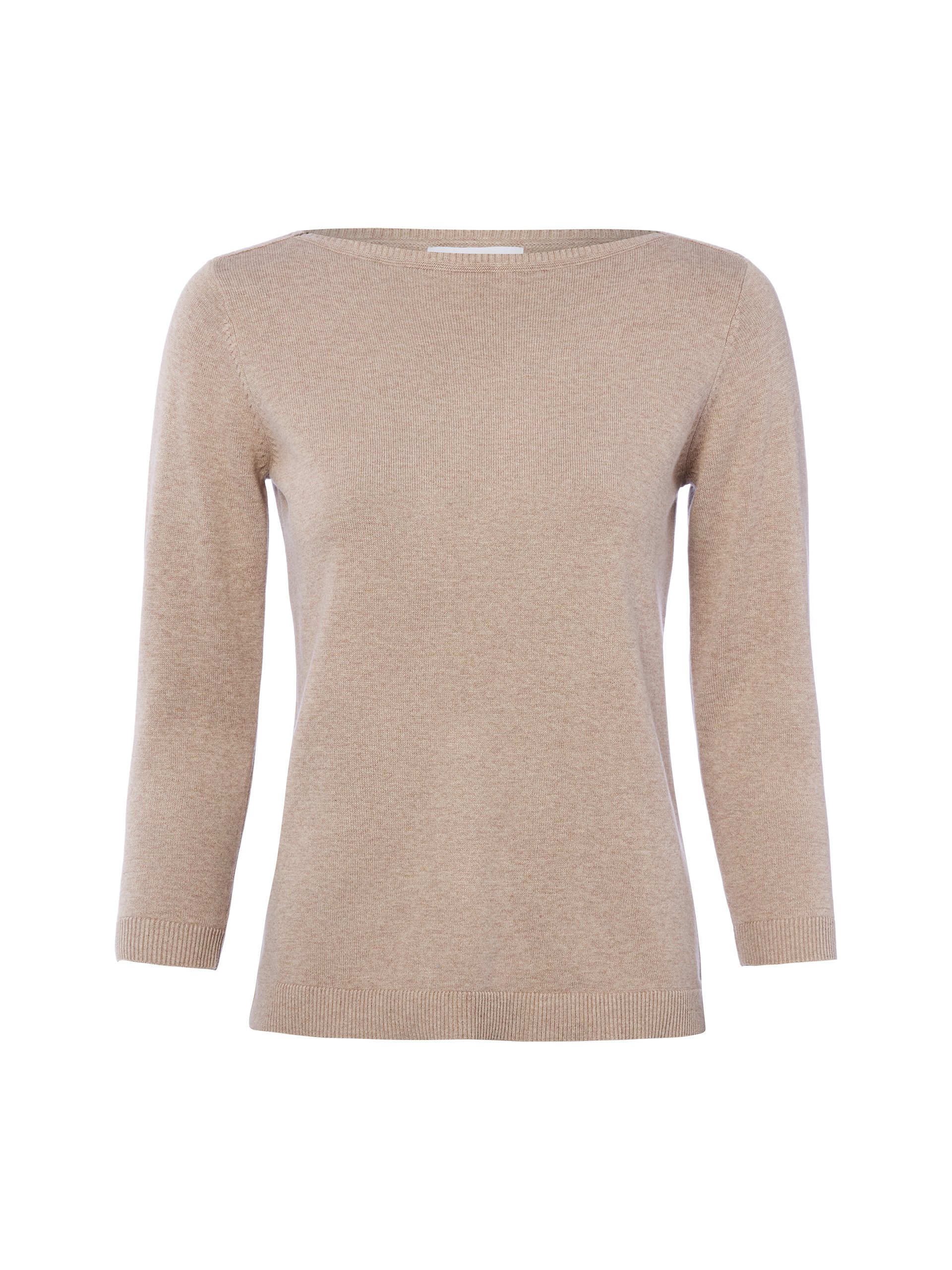 brookshire Sweter z dzianiny Kobiety Bawełna brązowy