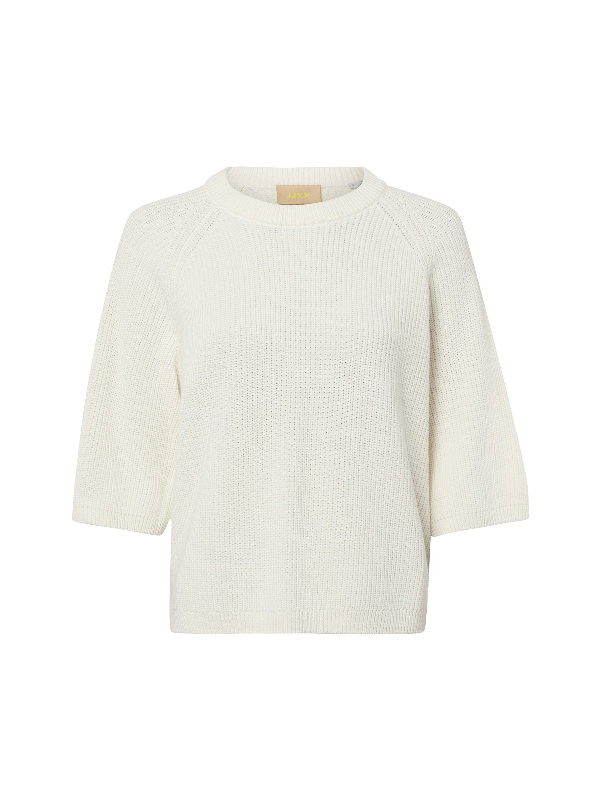 JJXX sweter z dzianiny - JXMarge Kobiety Bawełna biały