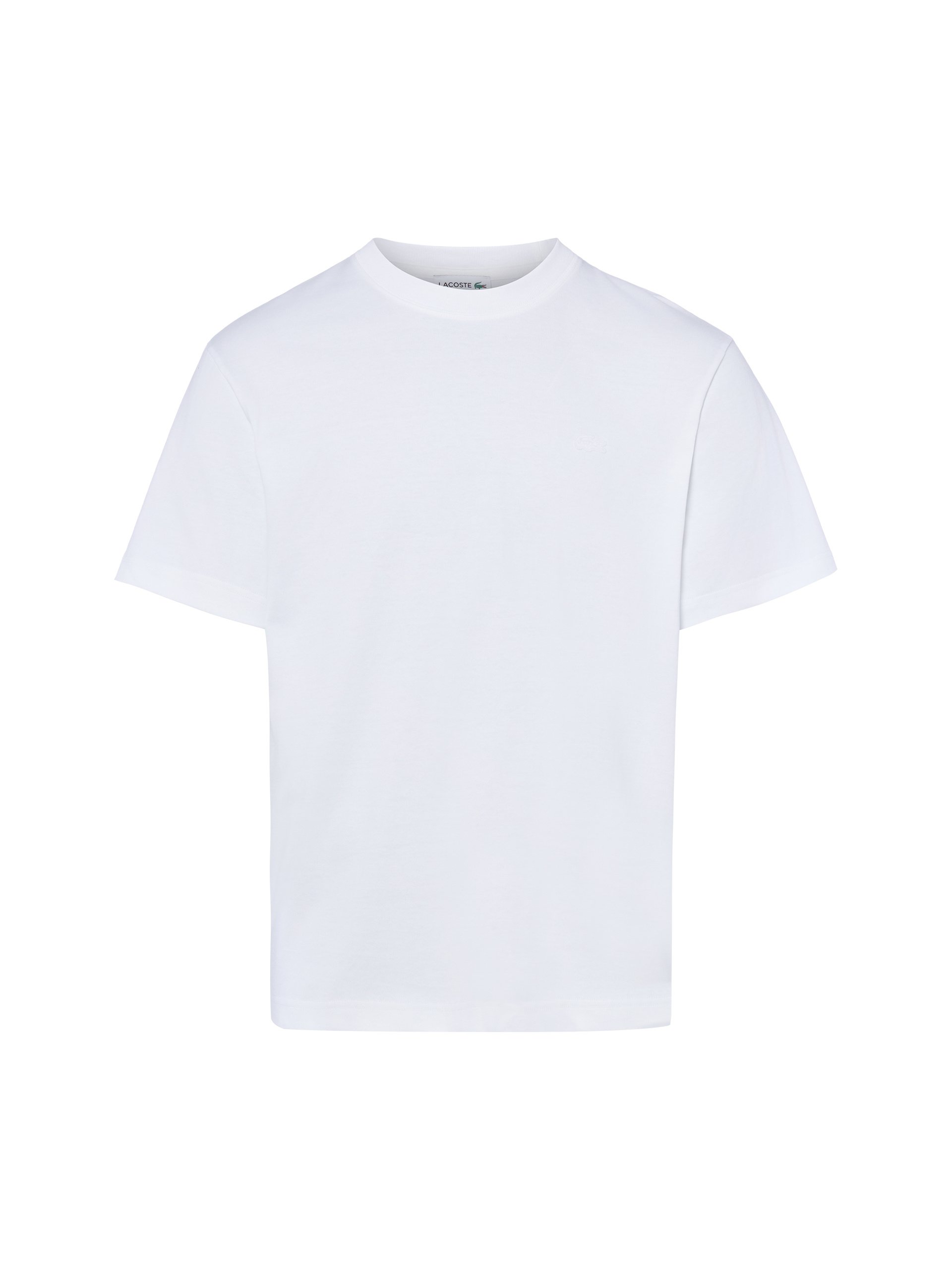 Lacoste Koszulka Mężczyźni Bawełna biały