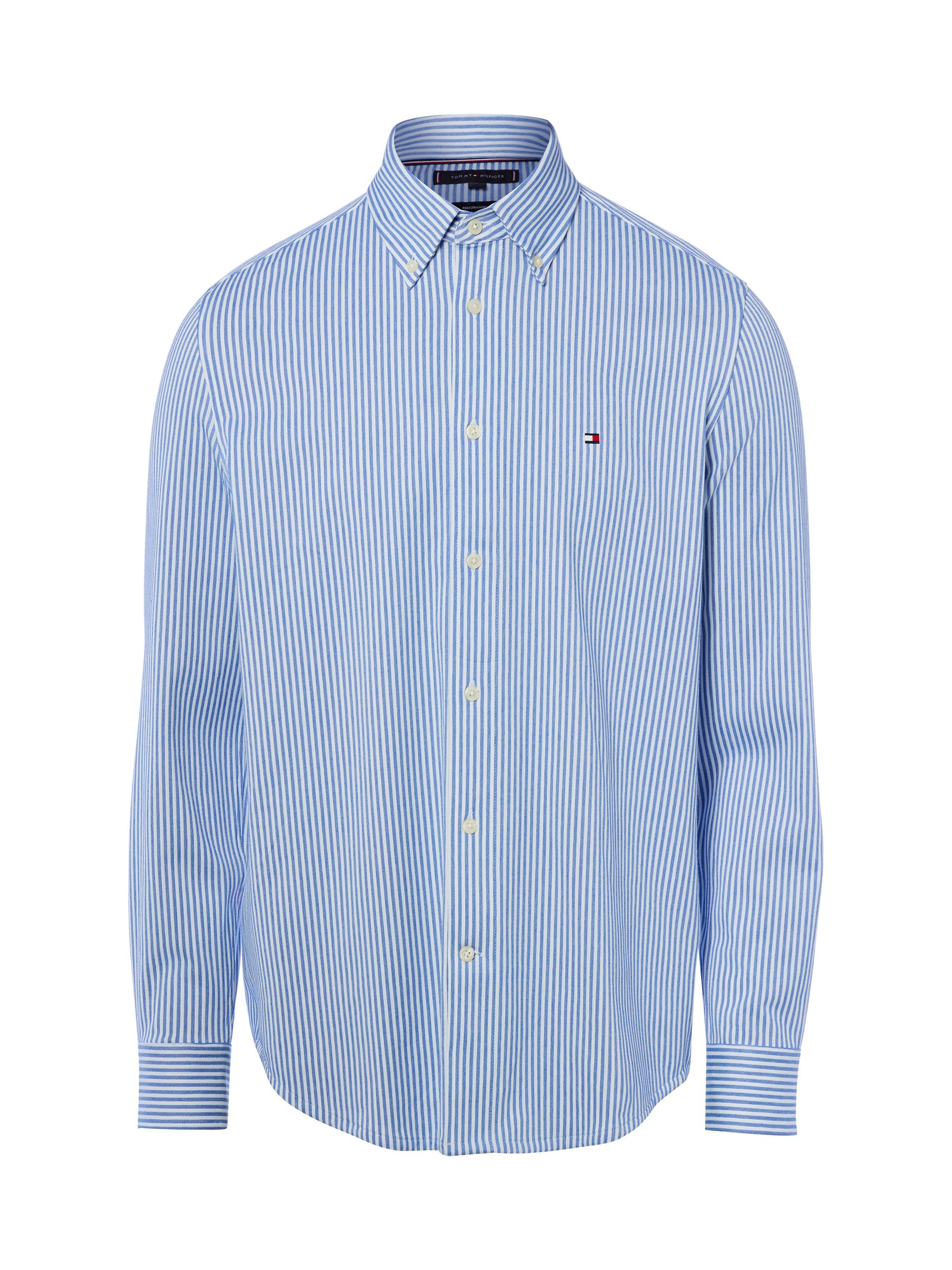Tommy Hilfiger Koszula Mężczyźni Regular Fit niebieski|biały