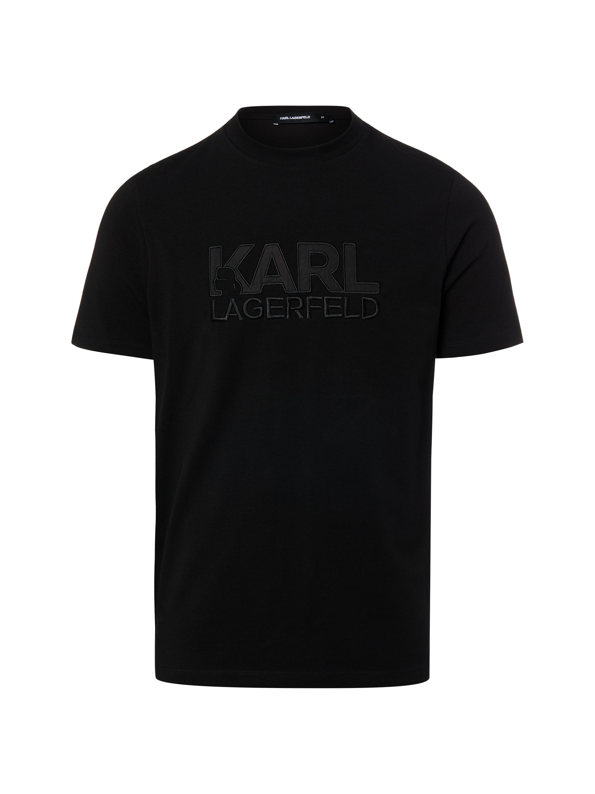 KARL LAGERFELD Koszulka Mężczyźni Bawełna czarny