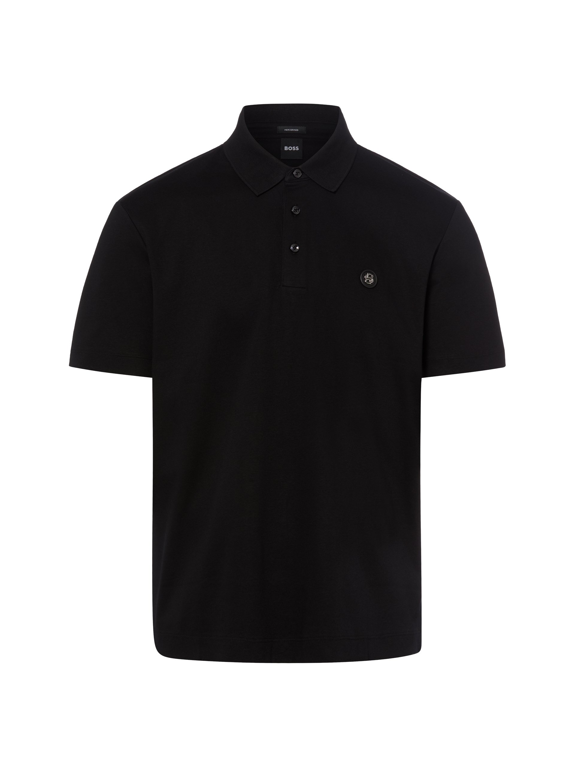 BOSS koszulka polo - Parris Mężczyźni Bawełna (100%) czarny