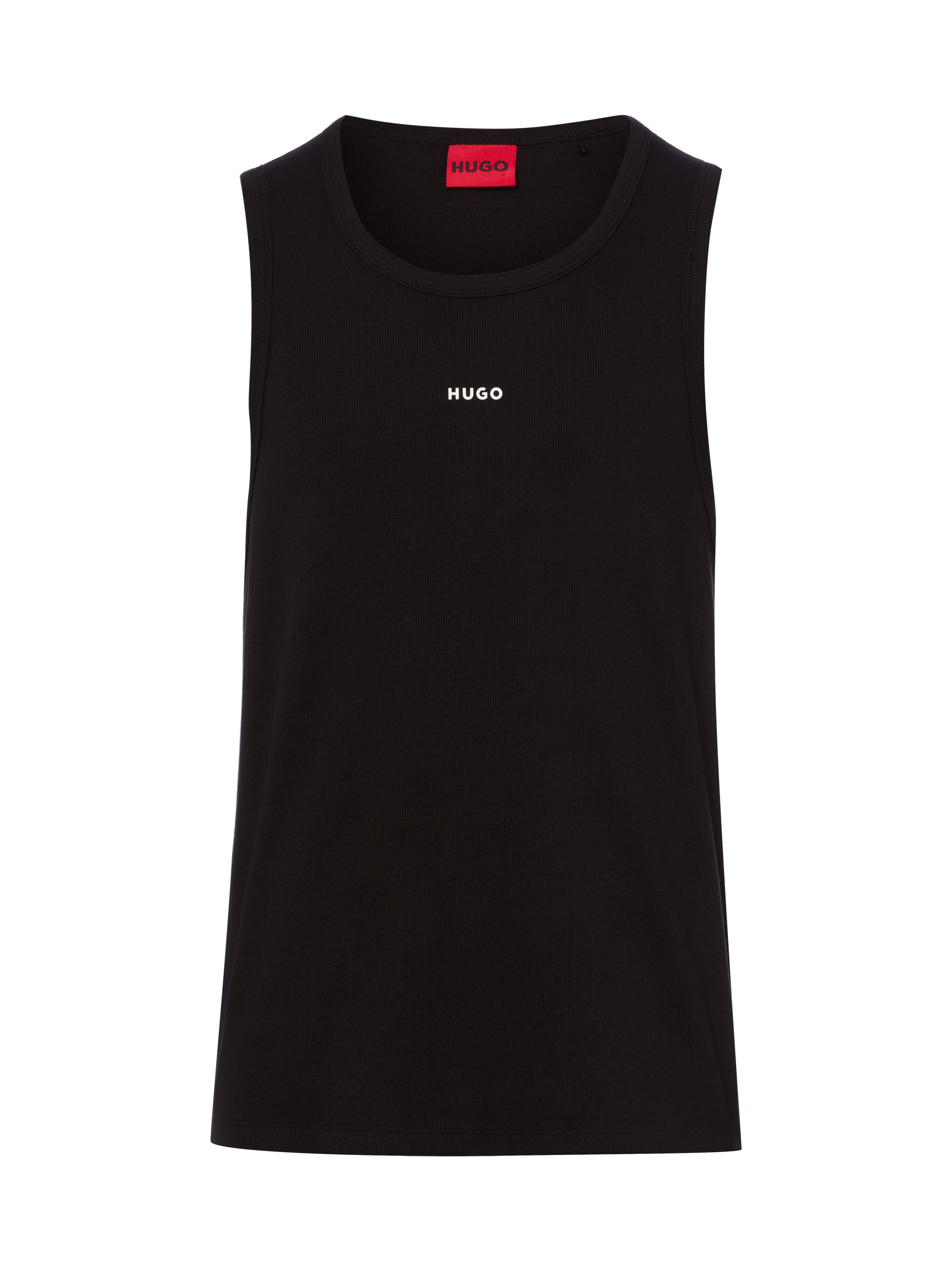 HUGO Tank top Mężczyźni Bawełna czarny