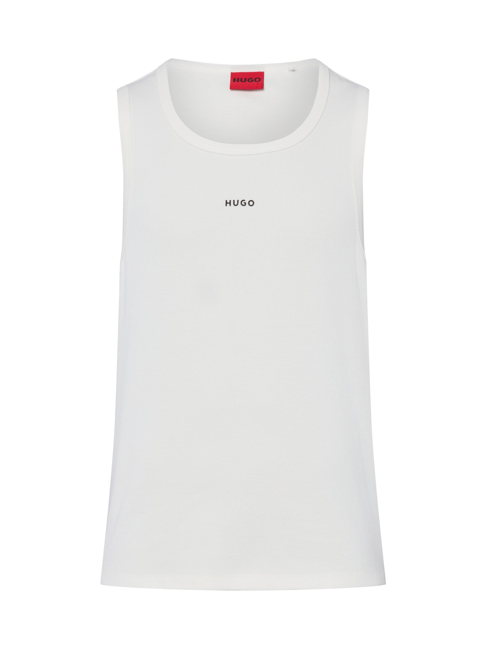 HUGO Tank top Mężczyźni Bawełna biały