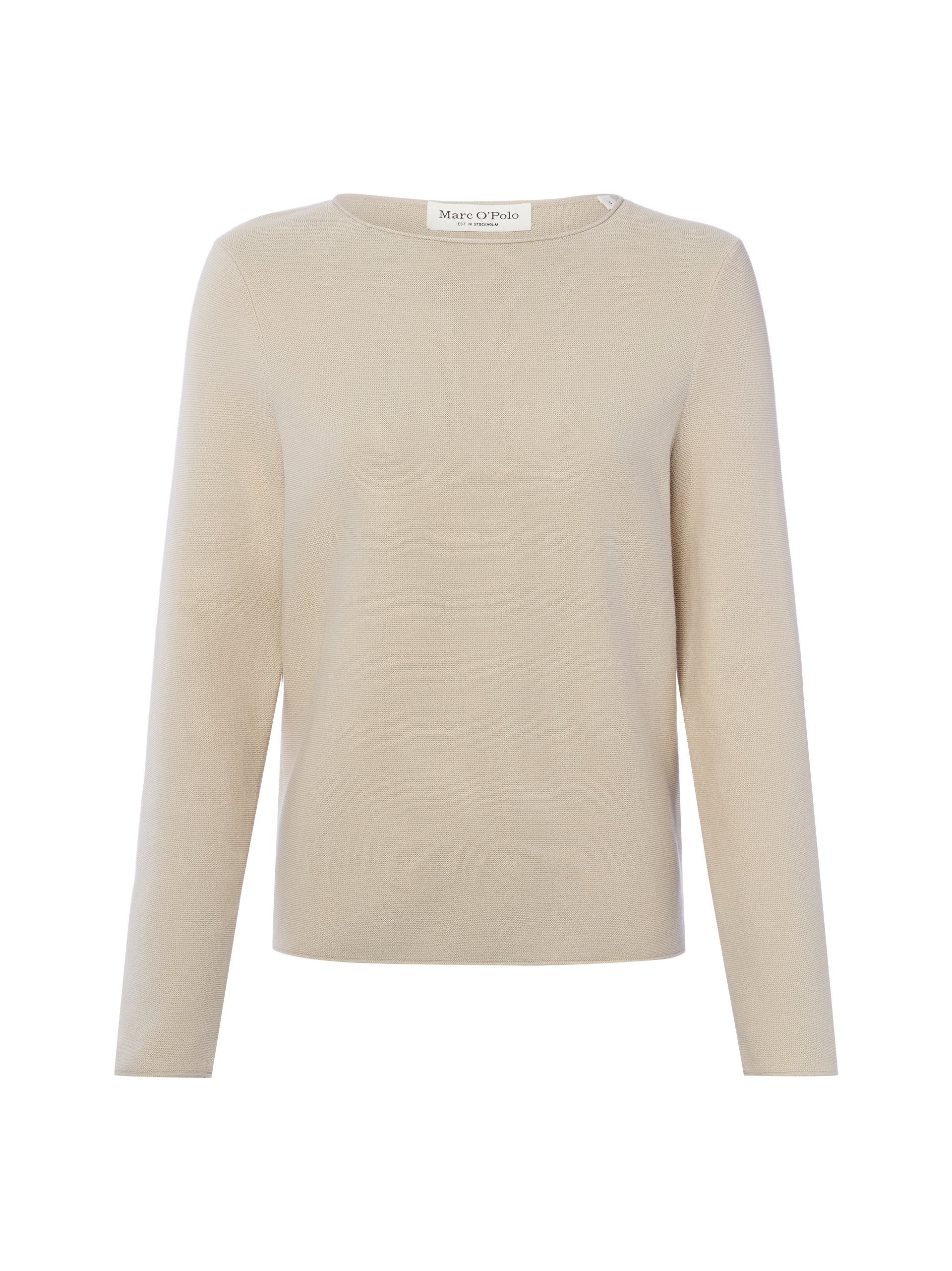 Marc O'Polo Sweter z dzianiny Kobiety Bawełna beżowy