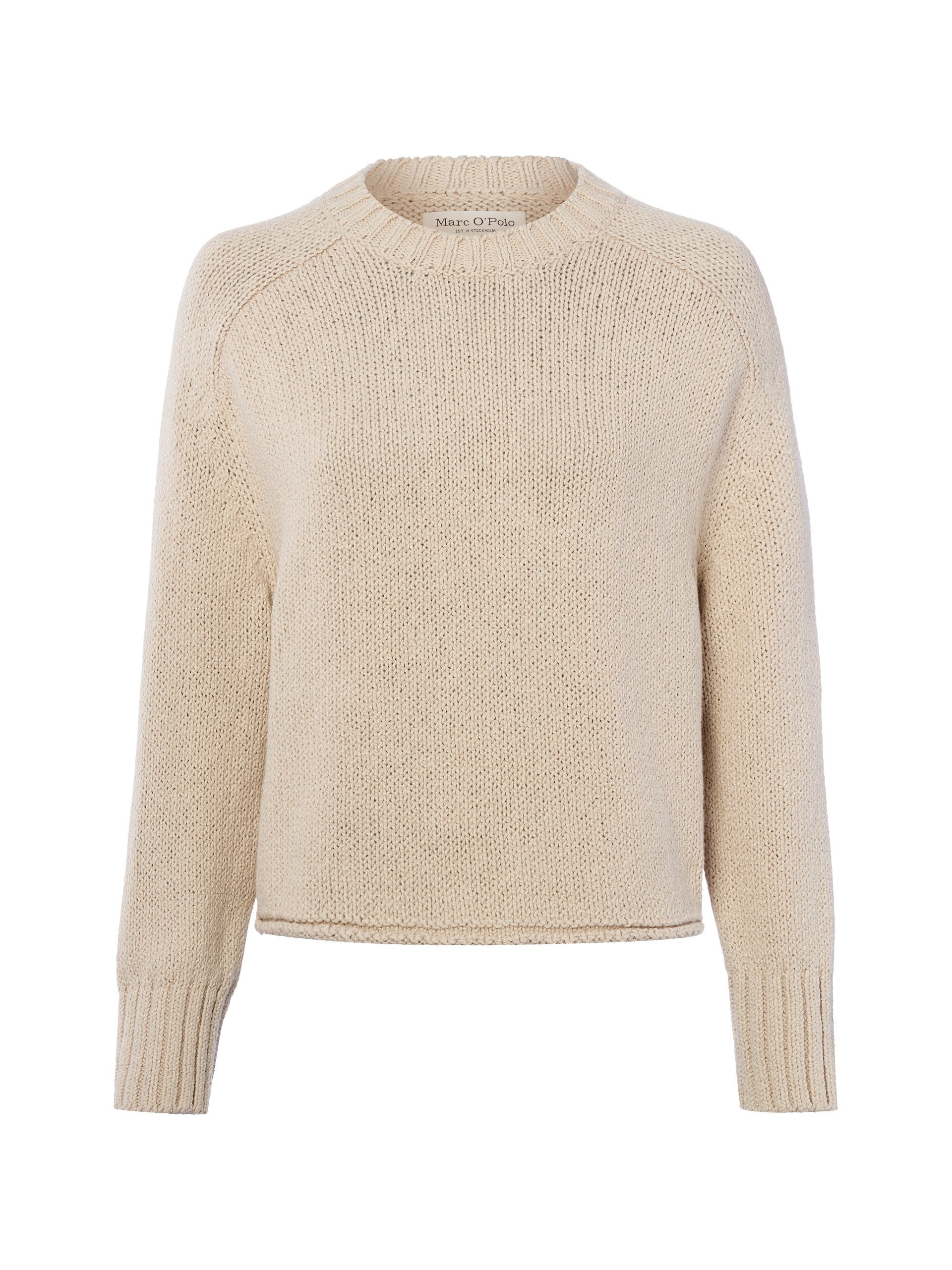 Marc O'Polo Sweter z dzianiny Kobiety beżowy