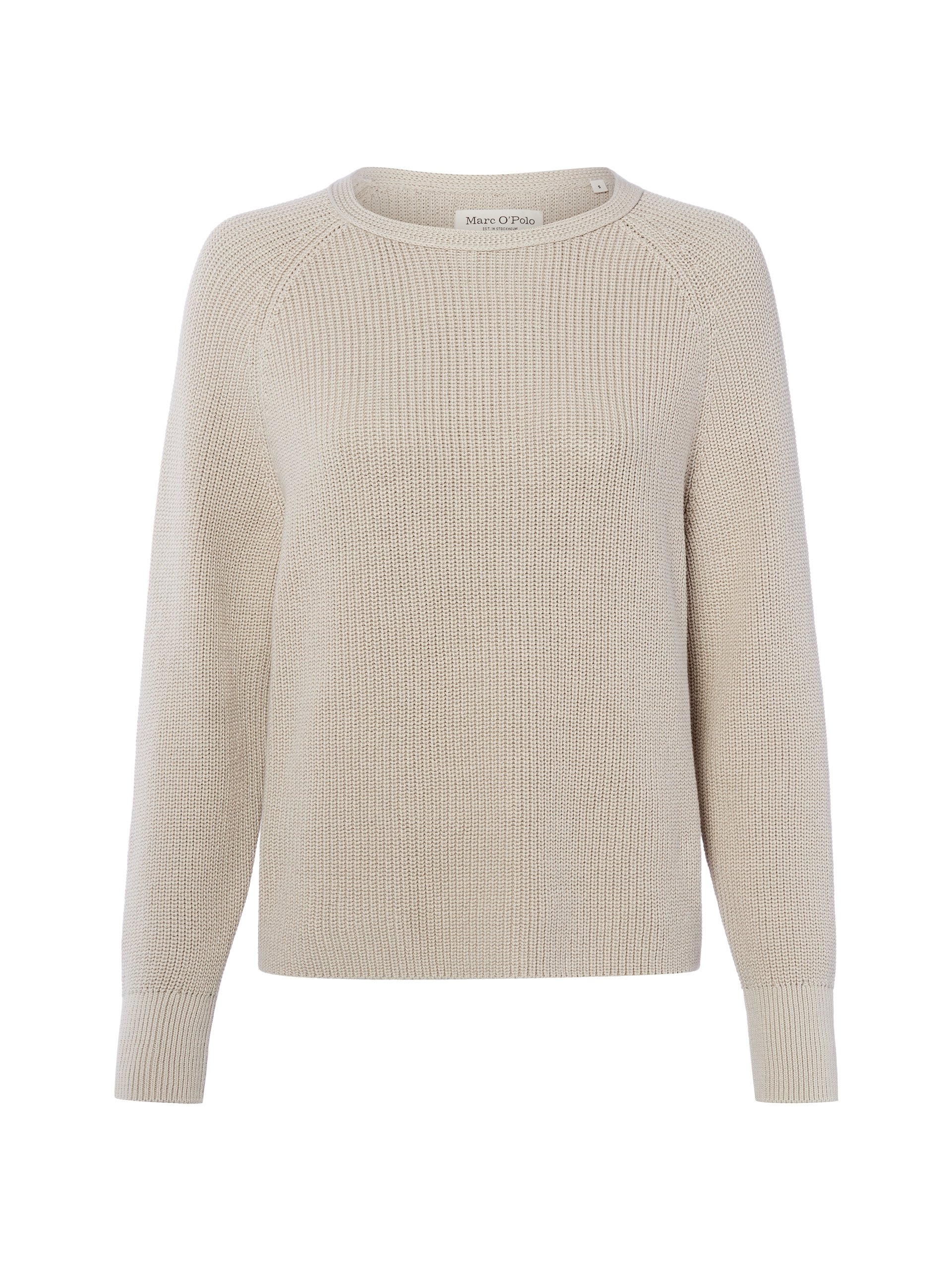 Marc O'Polo Sweter z dzianiny Kobiety Bawełna szary