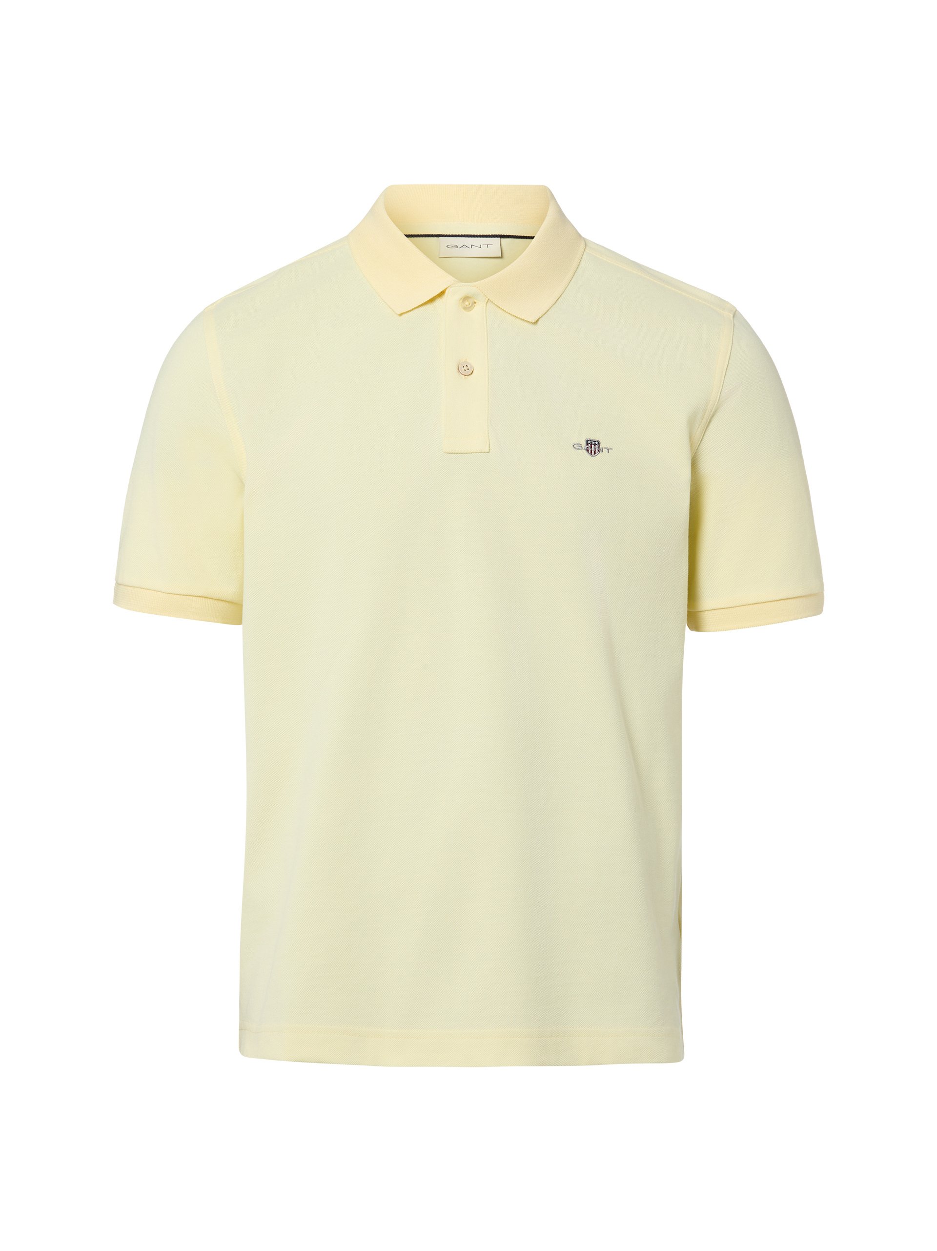 Gant koszulka polo Mężczyźni Bawełna żółty