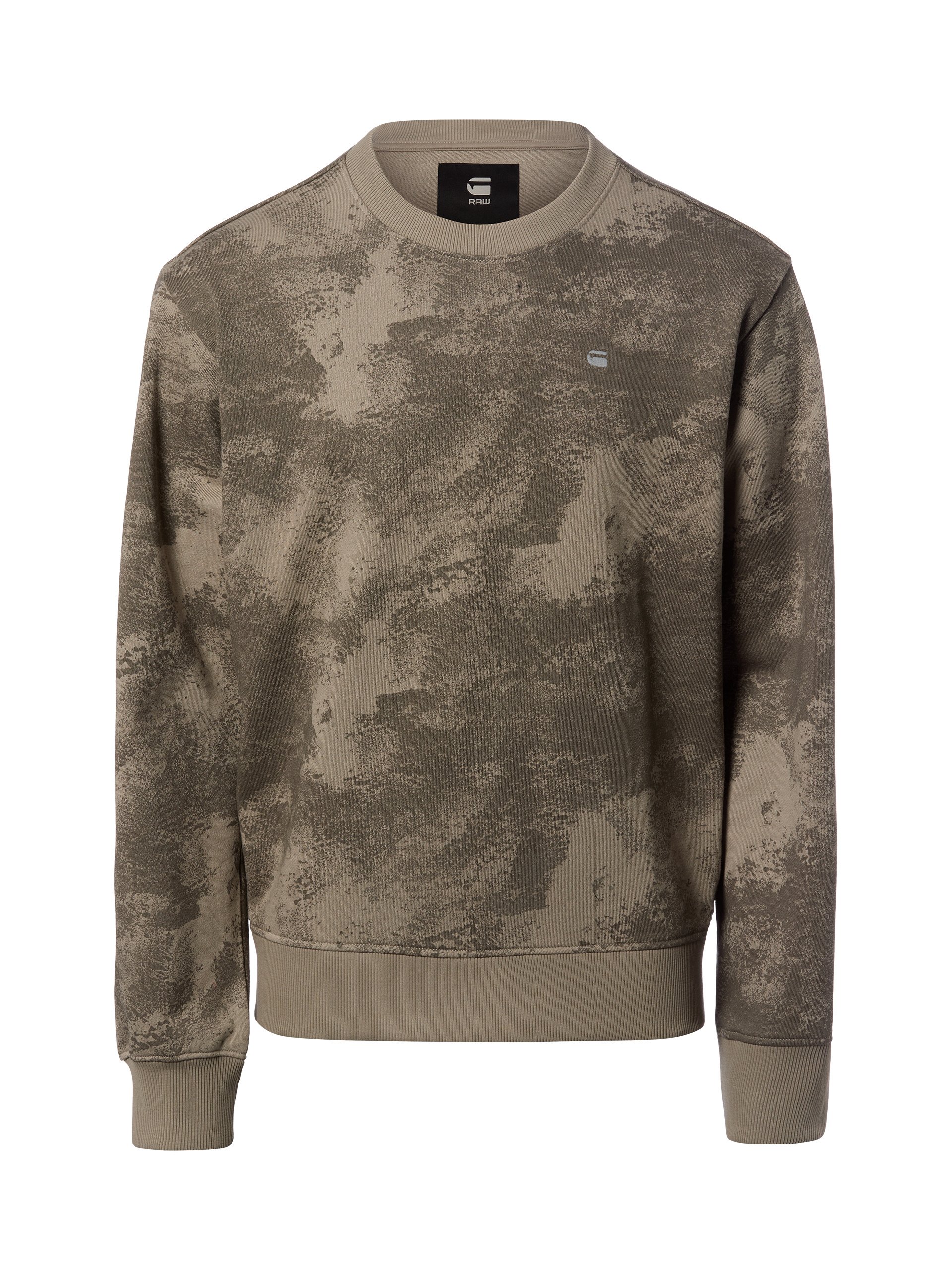 G-Star RAW Bluza - Aop Mężczyźni Bawełna brązowy