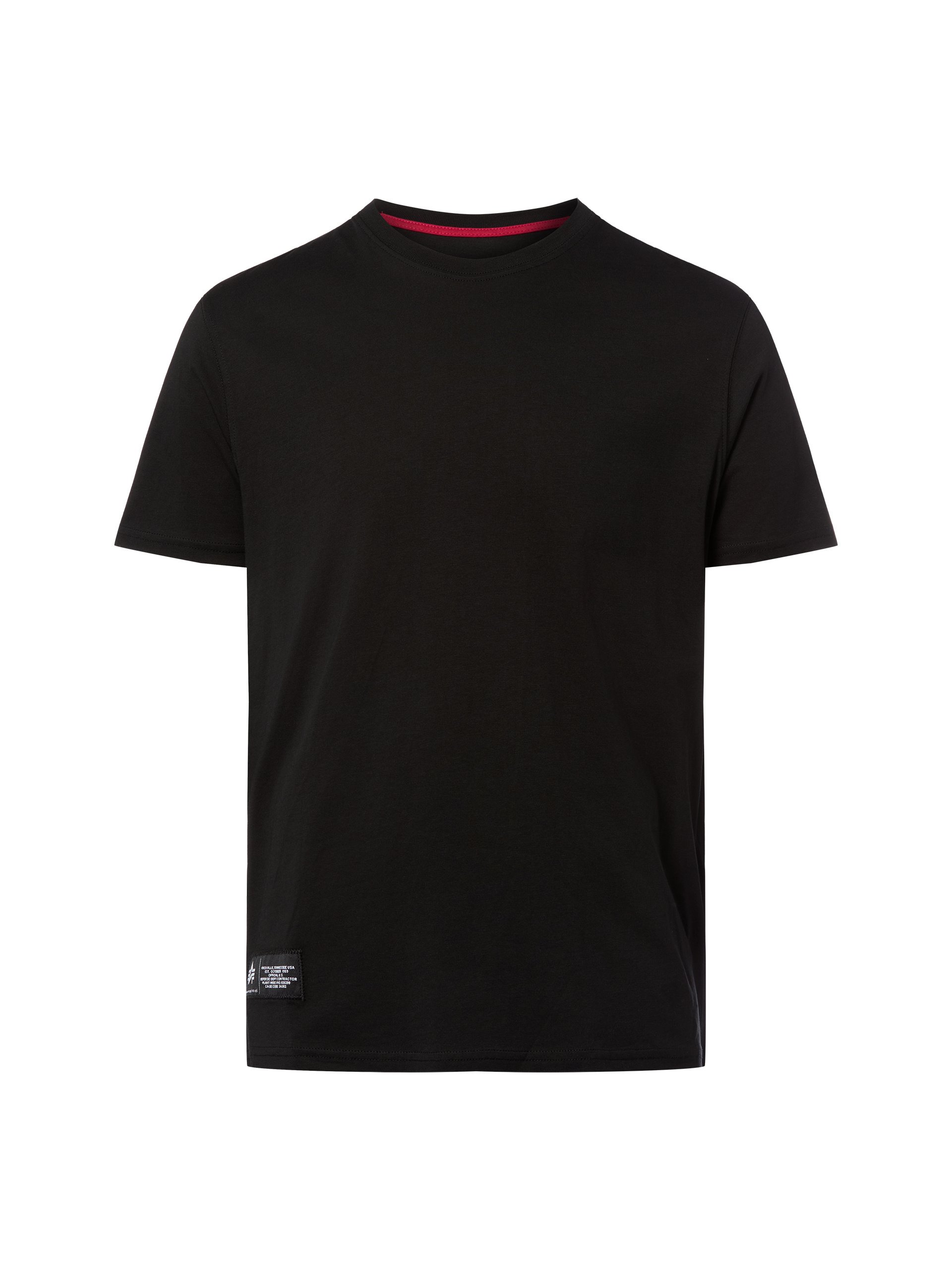 Alpha Industries Koszulka Mężczyźni Bawełna czarny