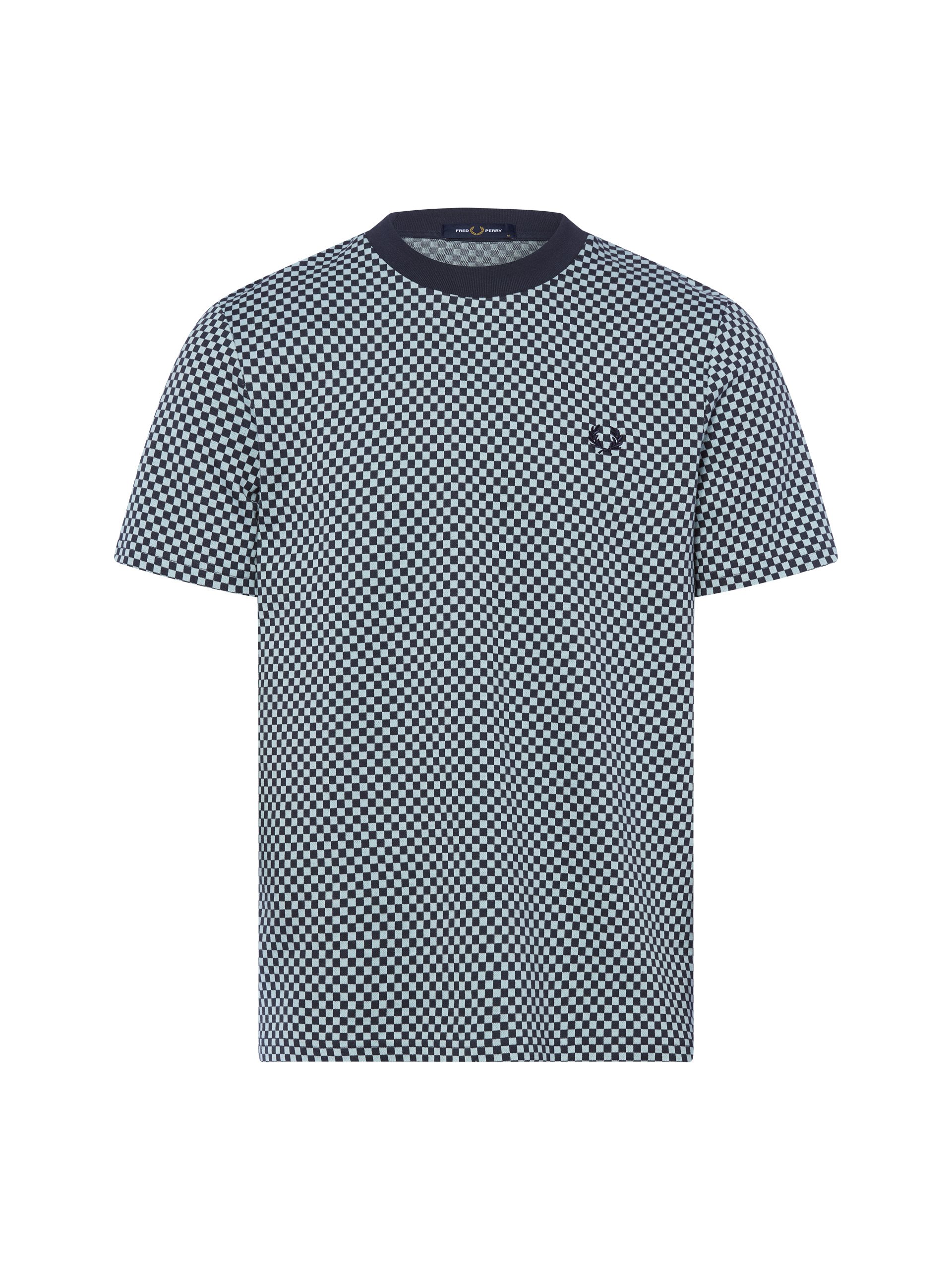 Fred Perry Koszulka Mężczyźni Bawełna niebieski