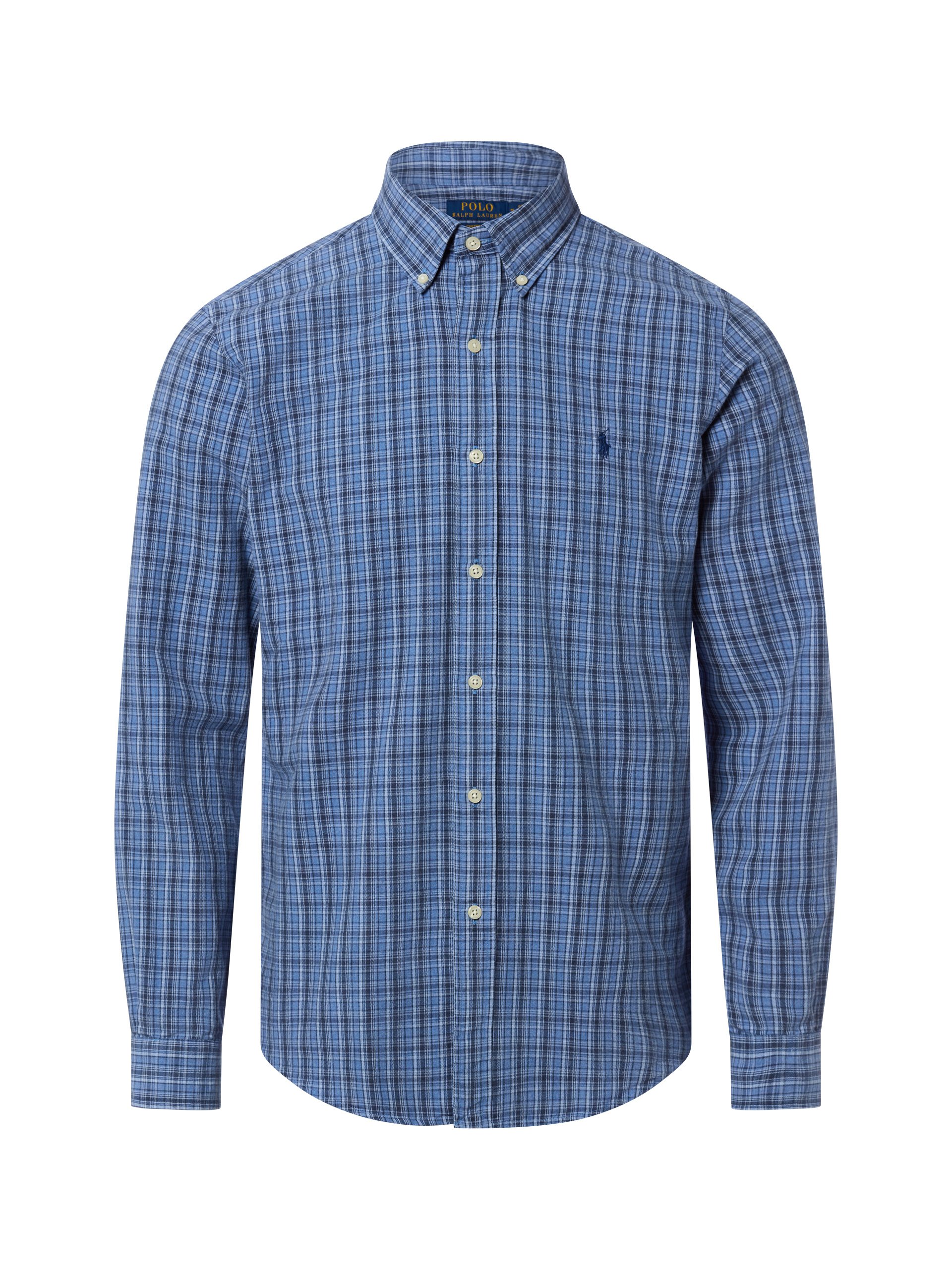 Polo Ralph Lauren koszula casualowa - Custom Fit Mężczyźni Modern Fit Bawełna niebieski