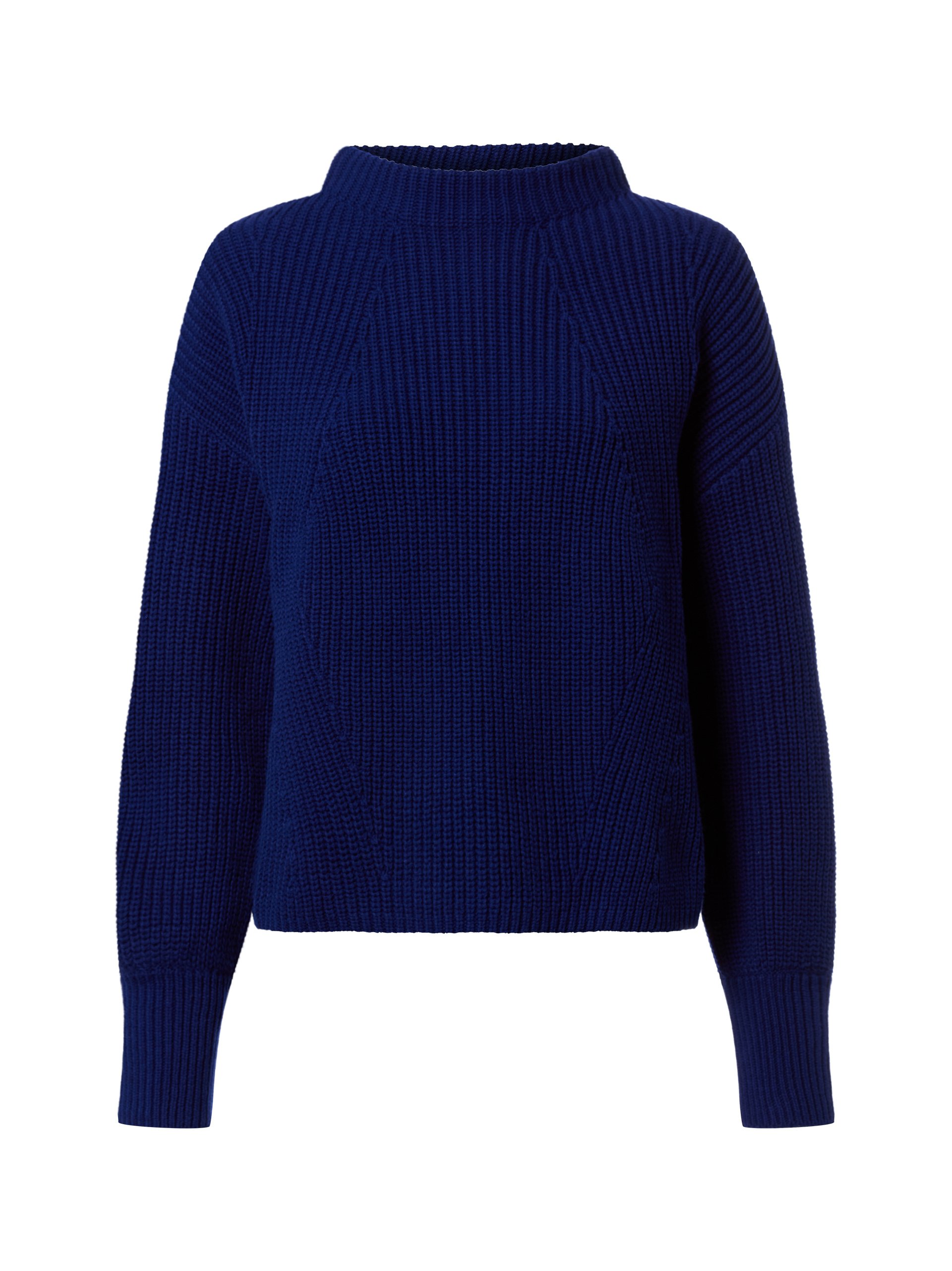 Someday sweter z dzianiny - Tellina Kobiety Bawełna niebieski