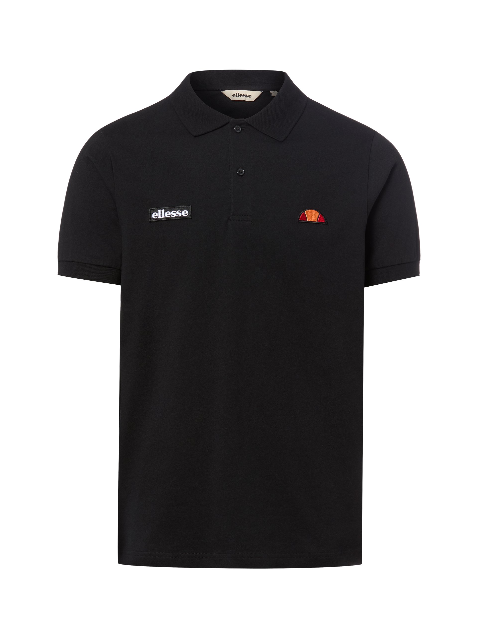ellesse Koszulka polo ellesse - Lessepsia Mężczyźni Bawełna czarny