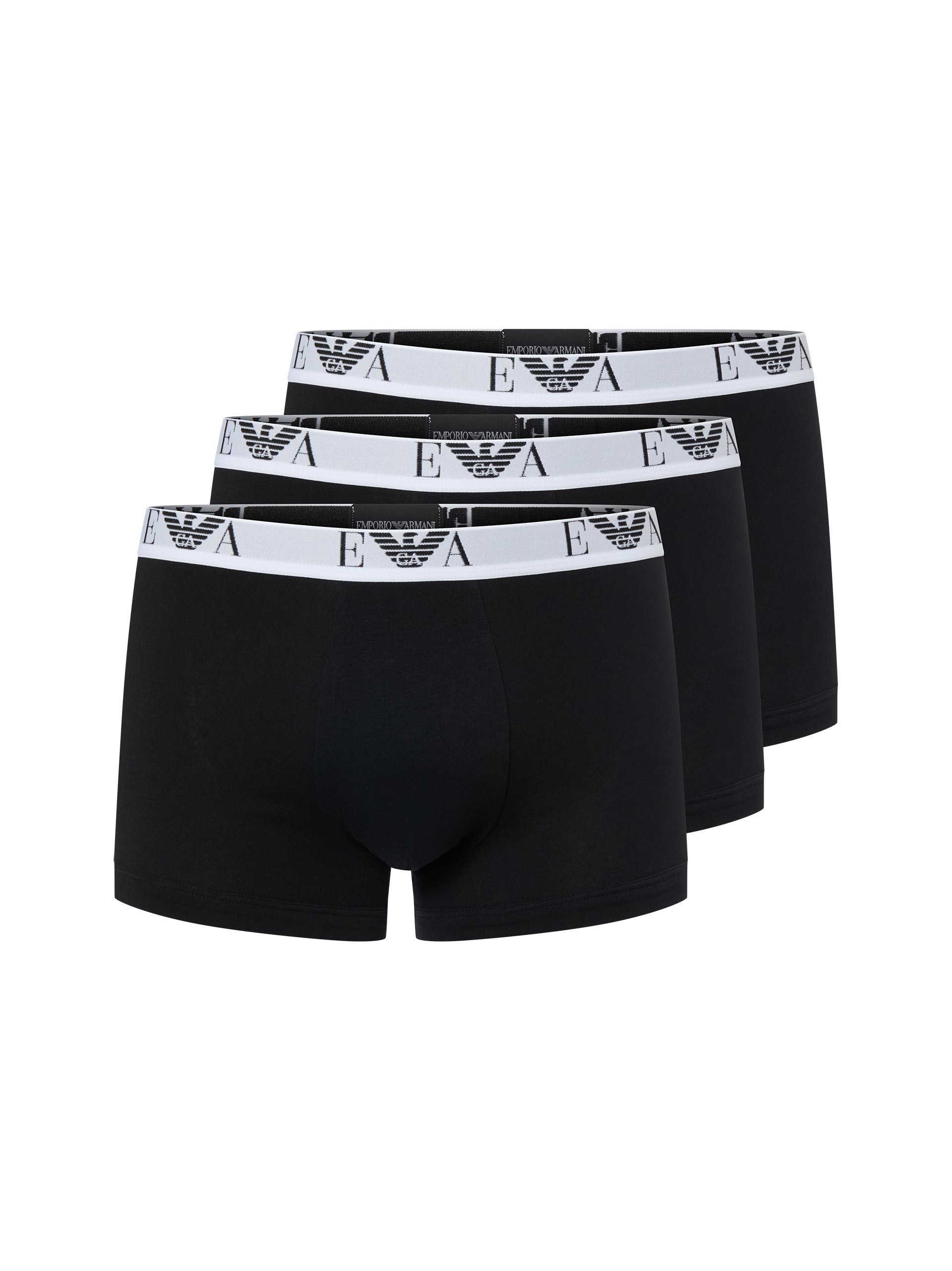 Emporio Armani Bokserki w 3-paku Mężczyźni Bawełna czarny