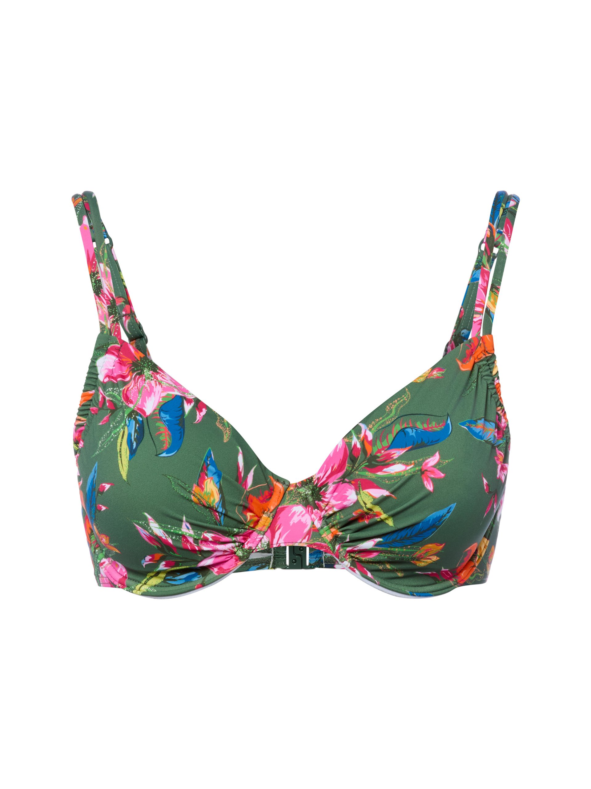 Lascana Góra od bikinigo Kobiety zielony|wielokolorowy, 38D
