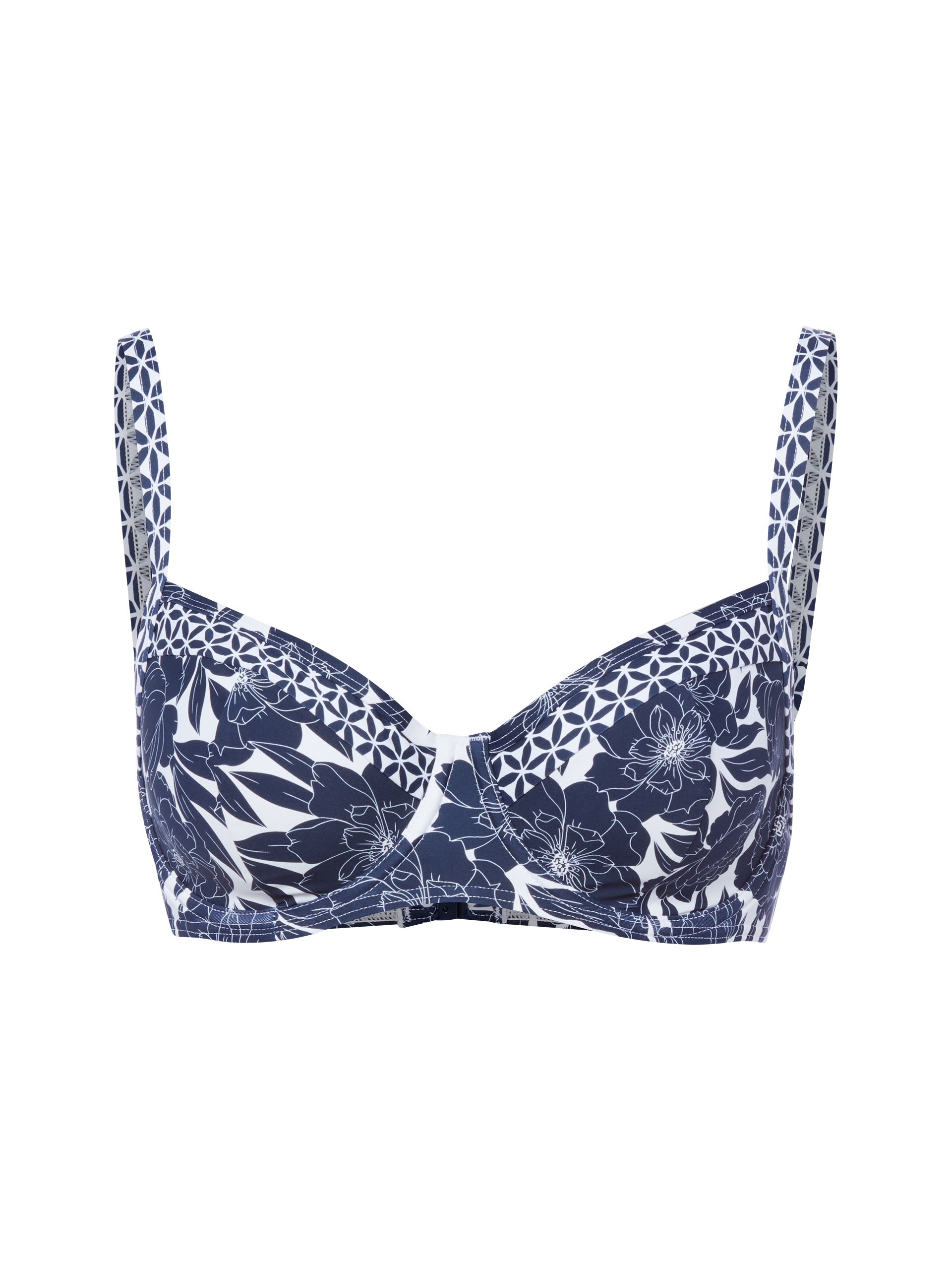 Venice Beach Bikini Kobiety niebieski|biały, 44D