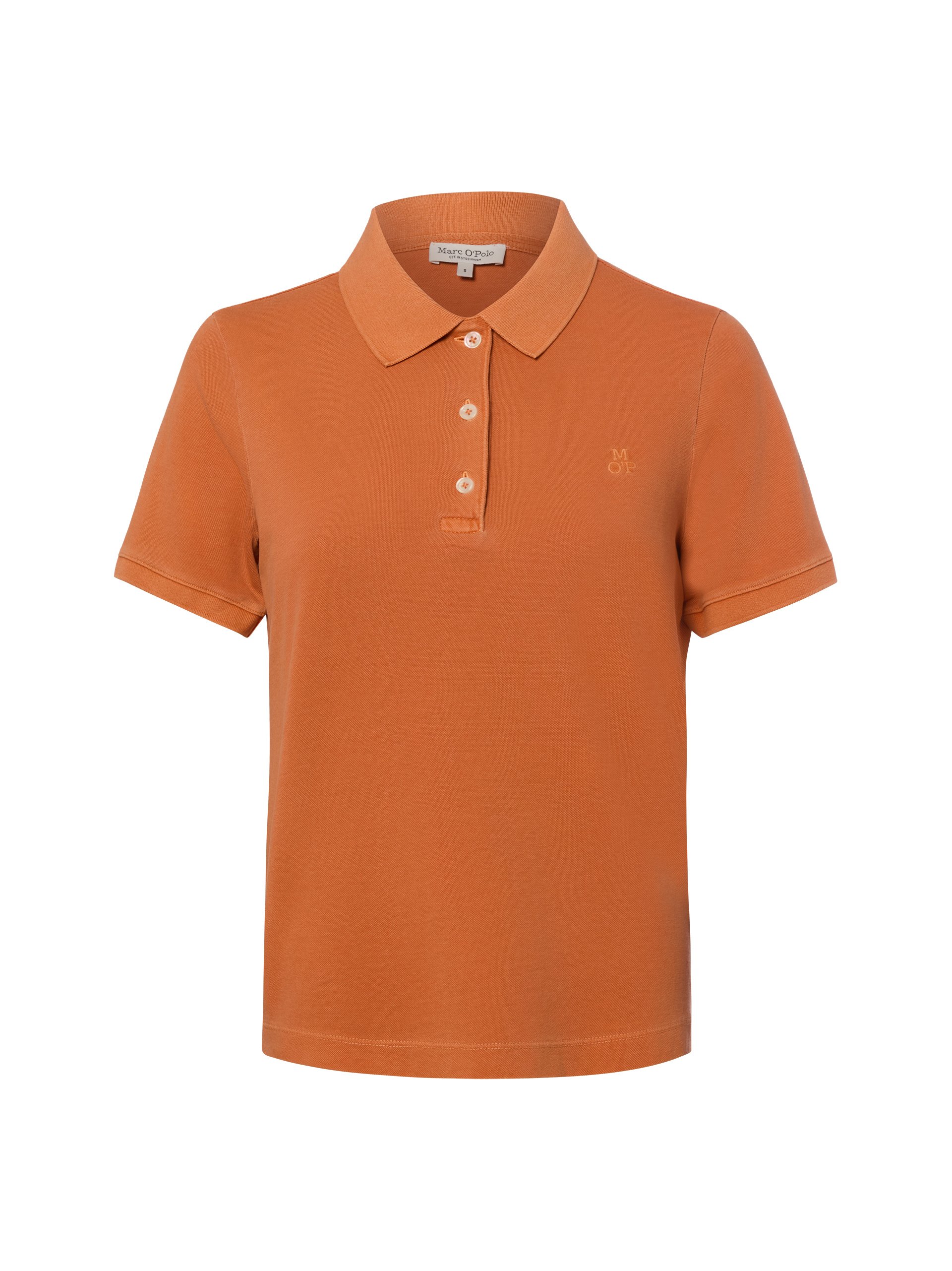 Marc O'Polo koszulka polo Kobiety Bawełna (100%) pomarańczowy