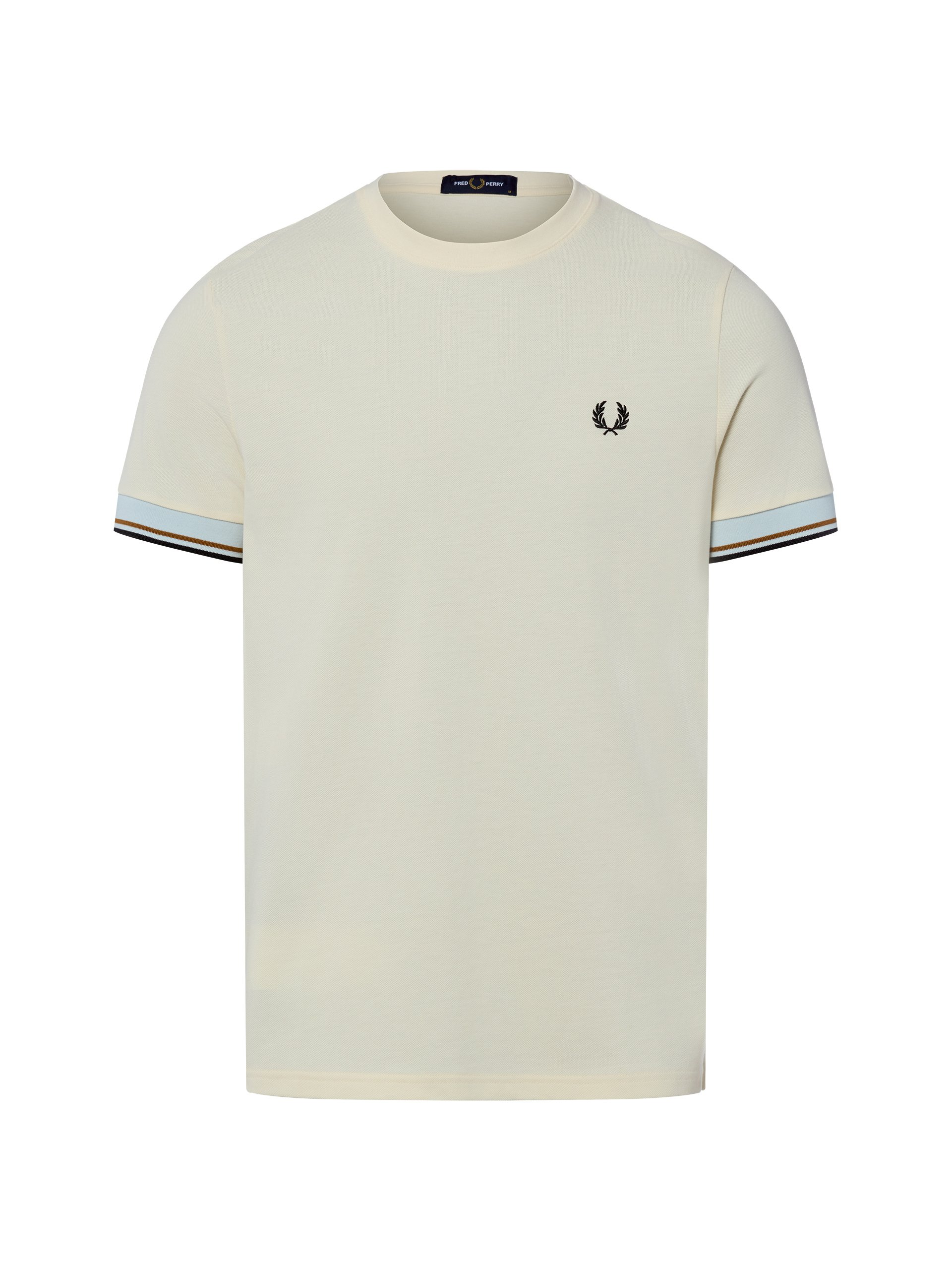 Fred Perry koszulka Mężczyźni Bawełna (100%) biały