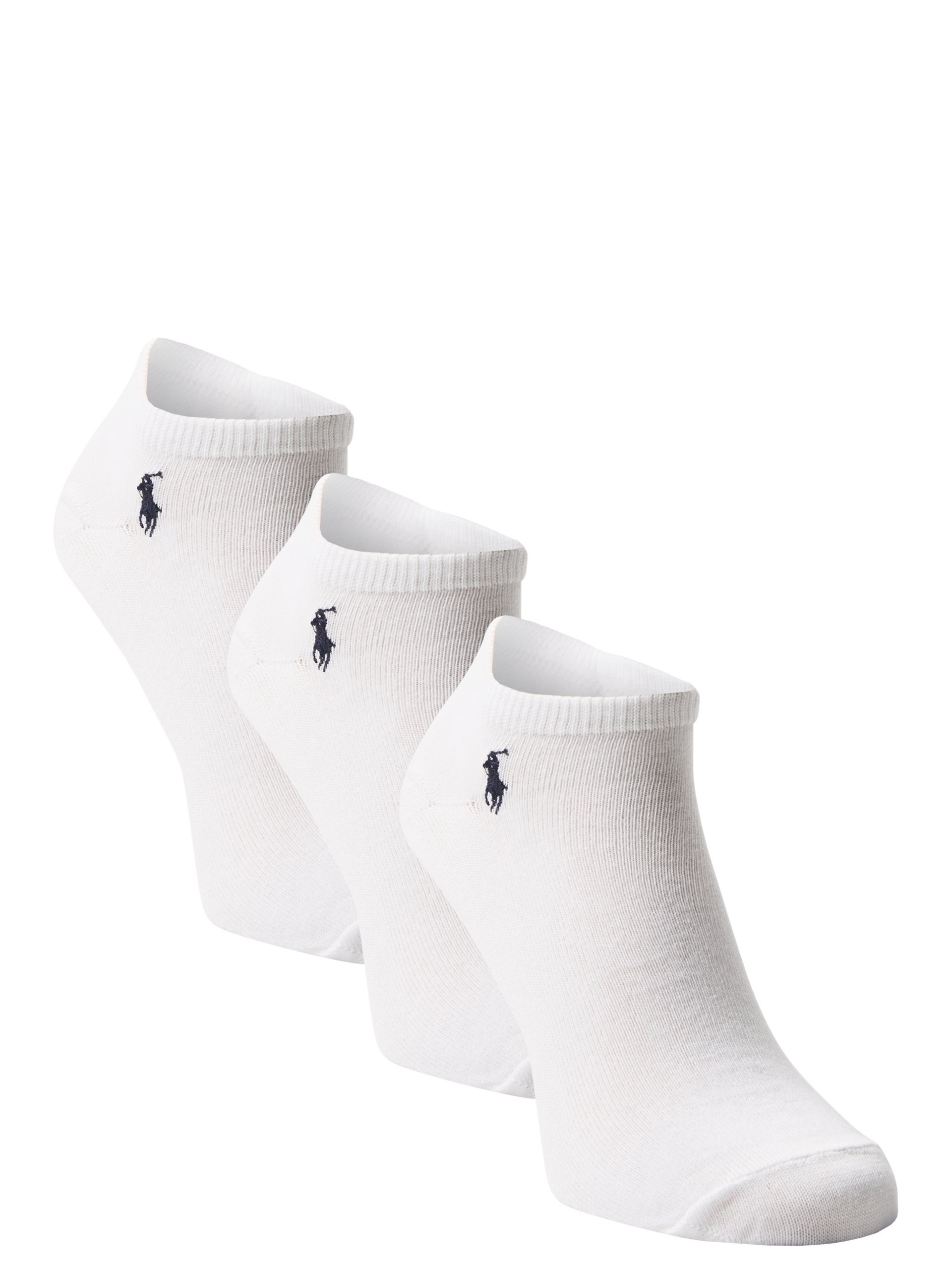 Polo Ralph Lauren skarpety do obuwia sportowego pakowane po 3 szt. Mężczyźni Bawełna biały
