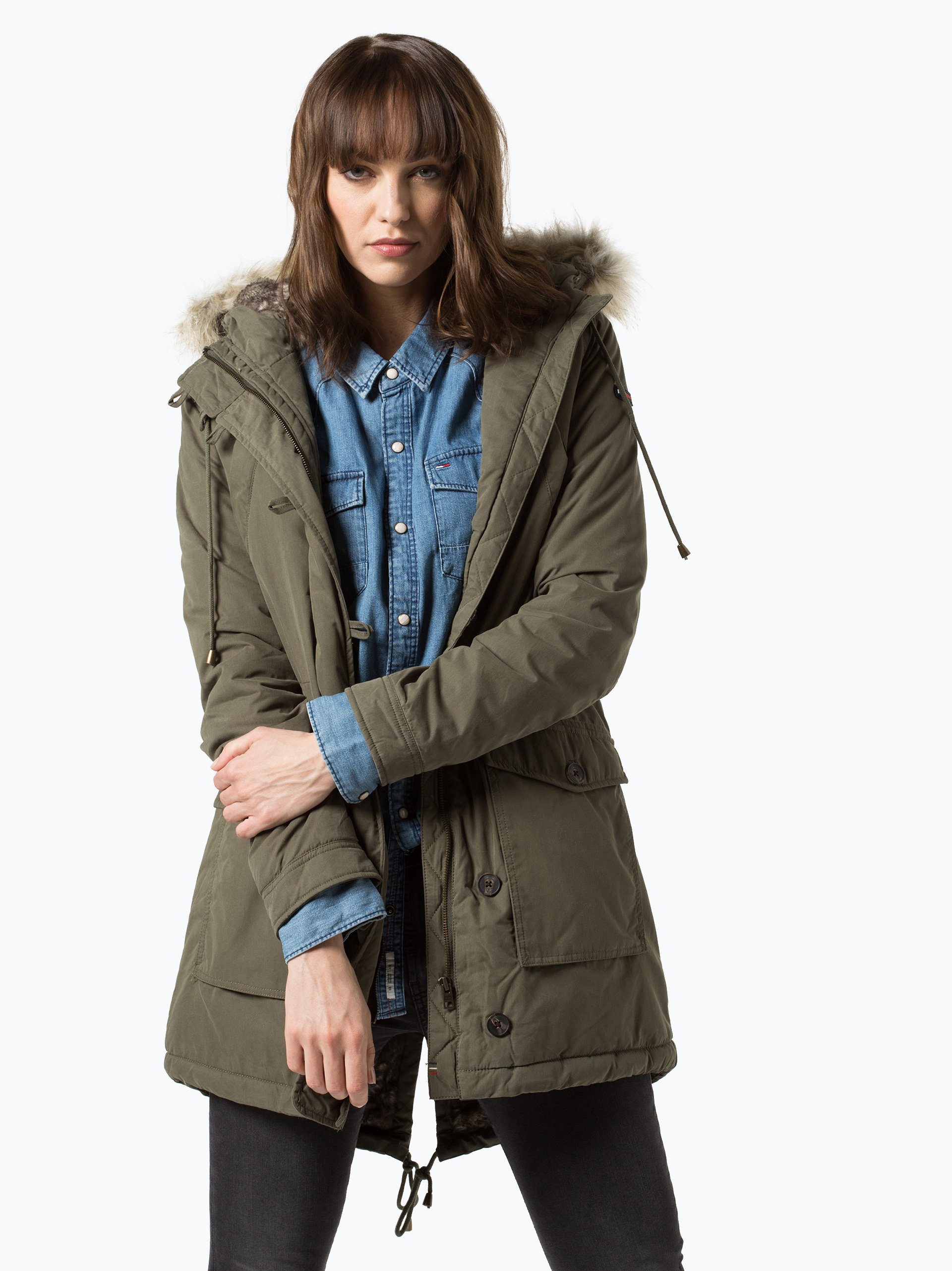 parka tommy jeans damska