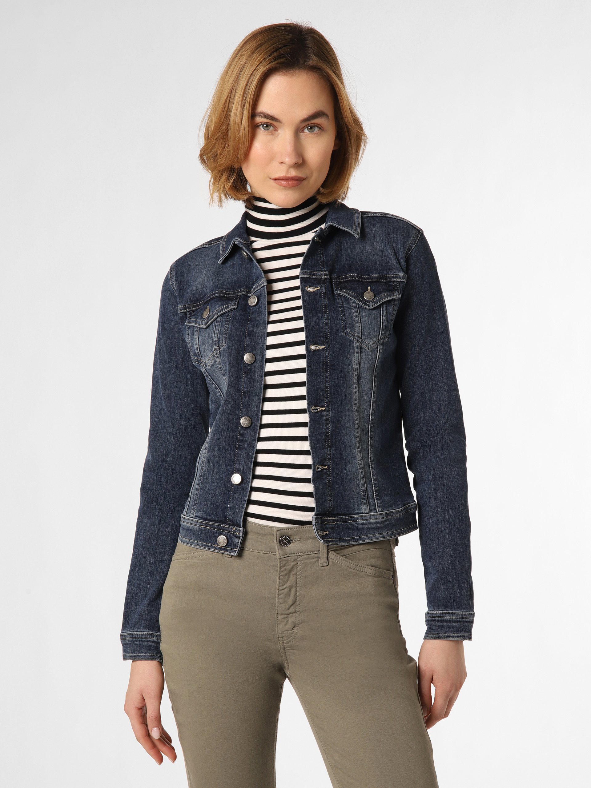 soyaconcept® kurtka jeansowa Kobiety Jeansy niebieski