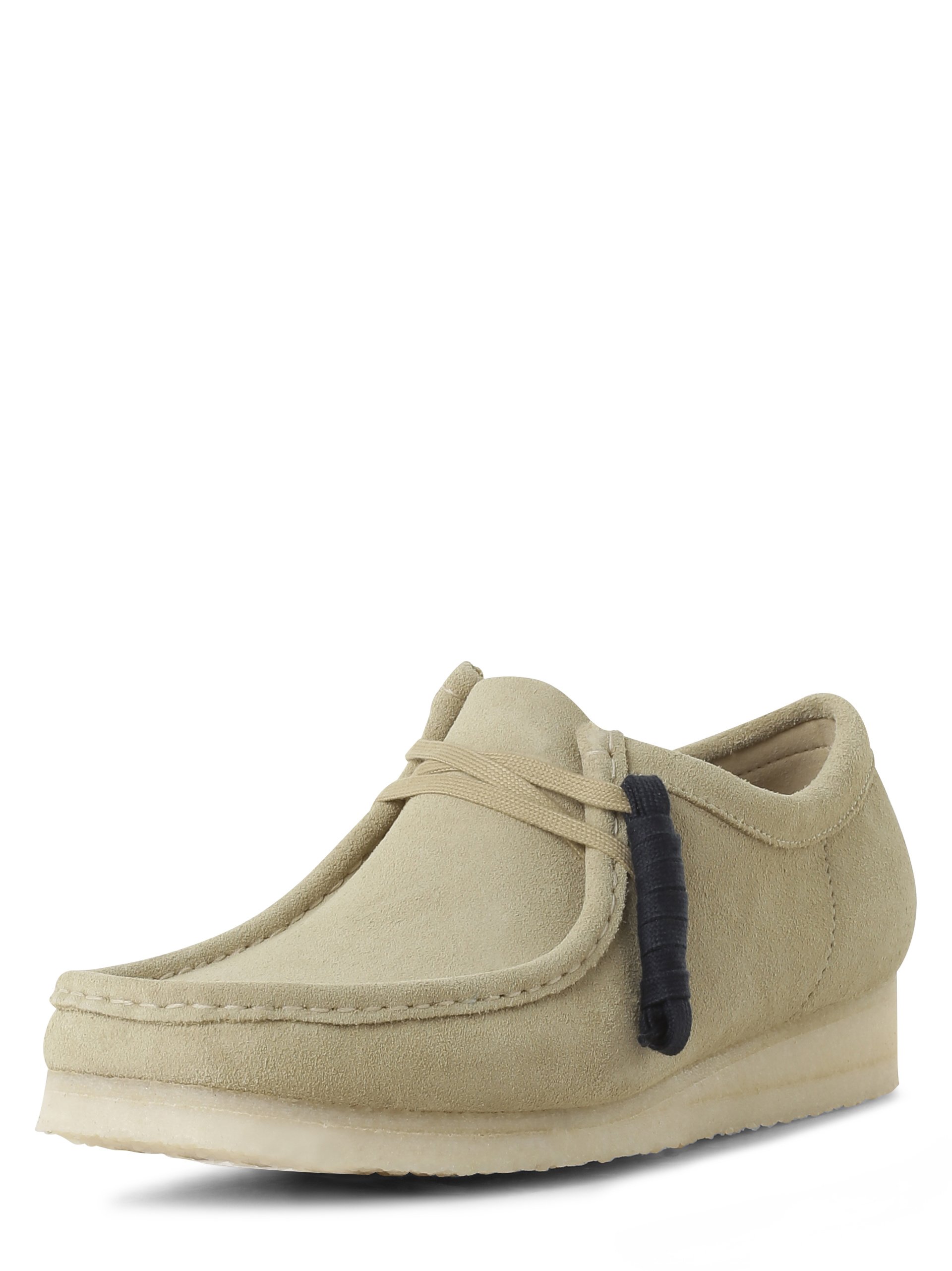 Clarks mokasyny ze skóry Mężczyźni skóra beżowy|szary
