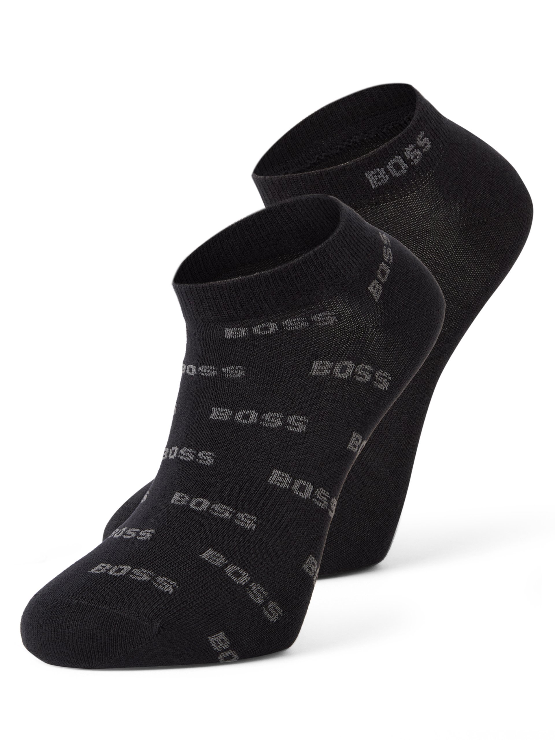 BOSS Skarpety w 2-paku Mężczyźni Bawełna czarny, 39-42