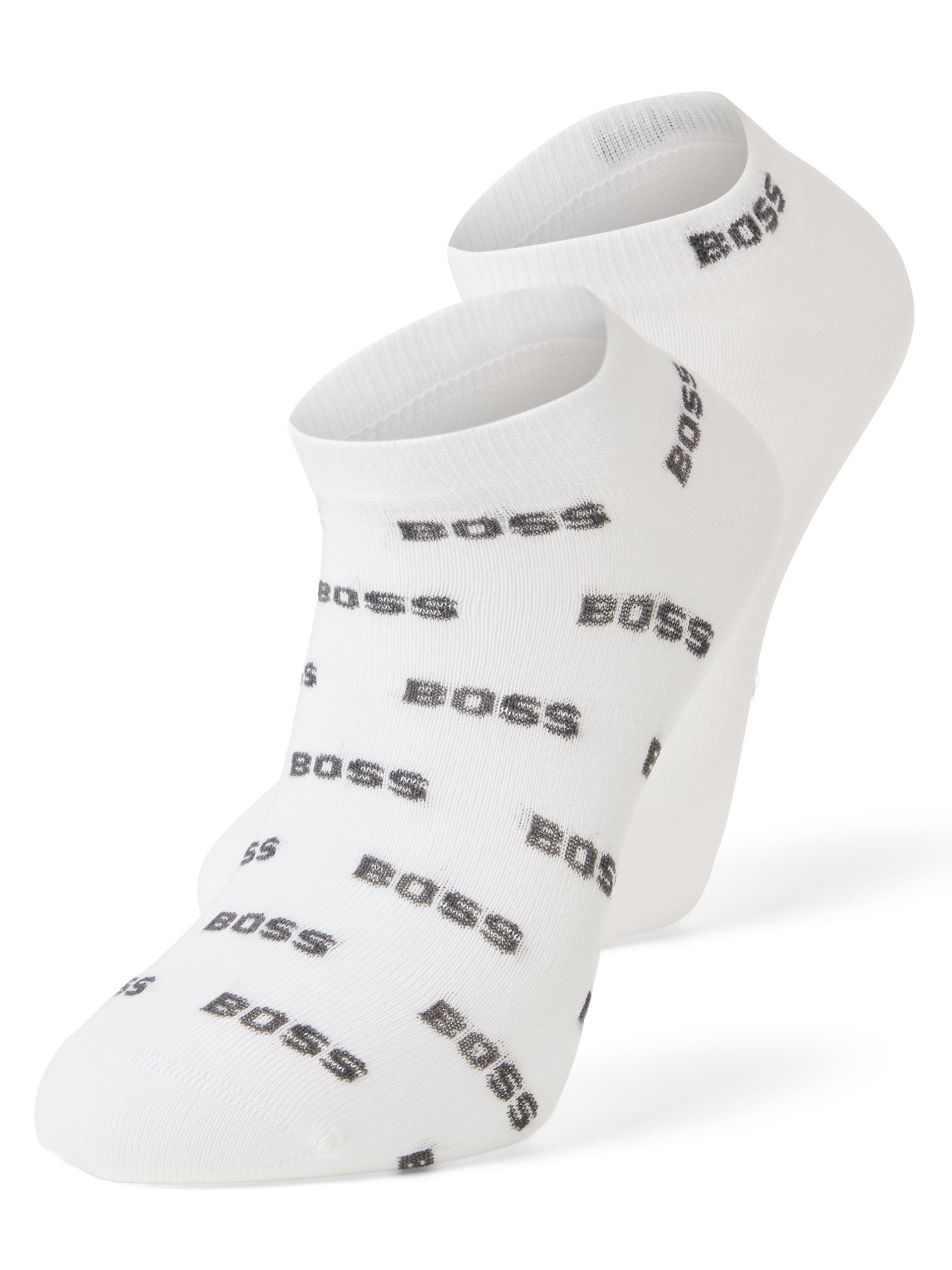 BOSS Skarpety w 2-paku Mężczyźni Bawełna biały, 43-46