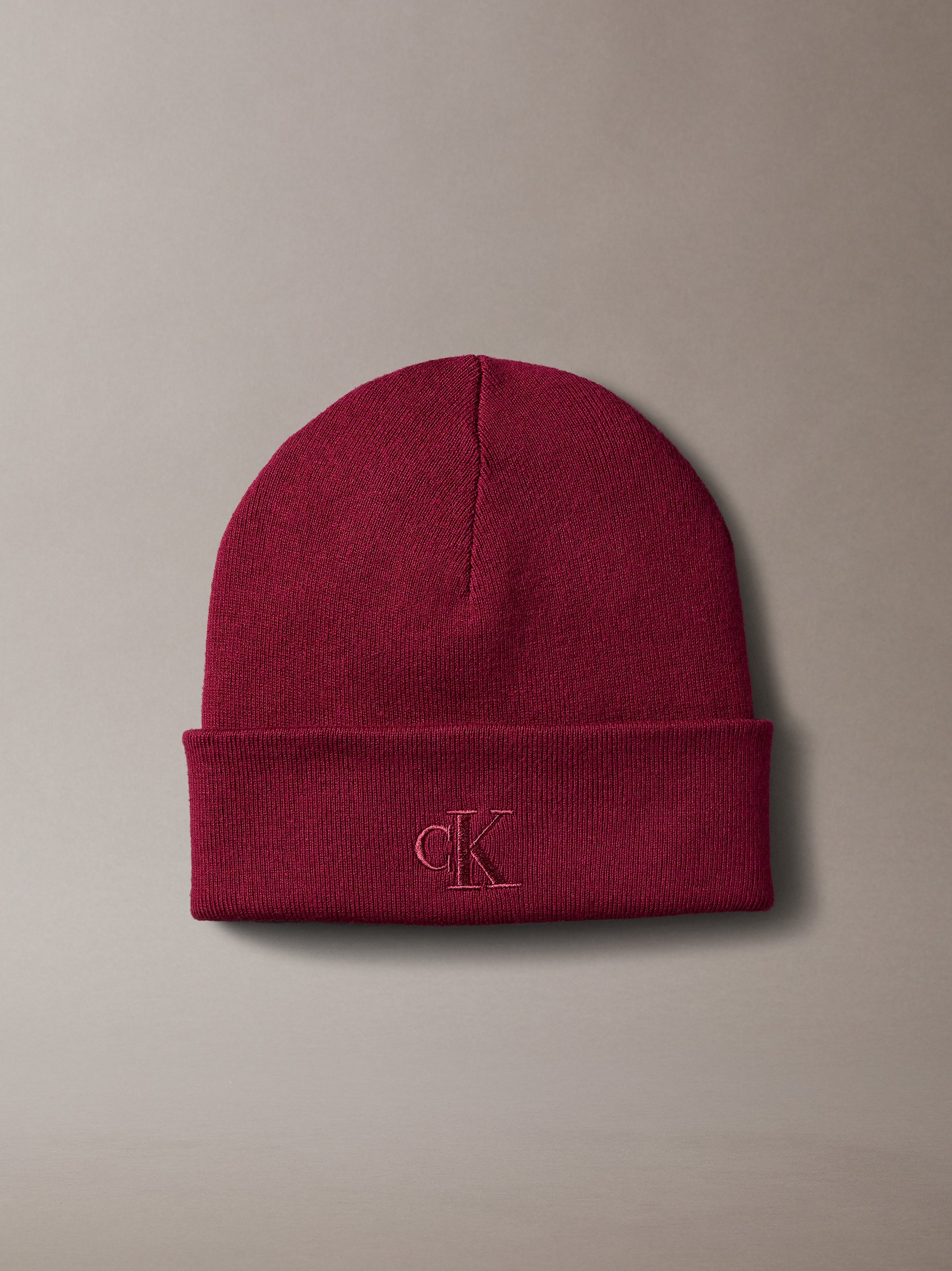 Calvin Klein Czapka Kobiety czerwony