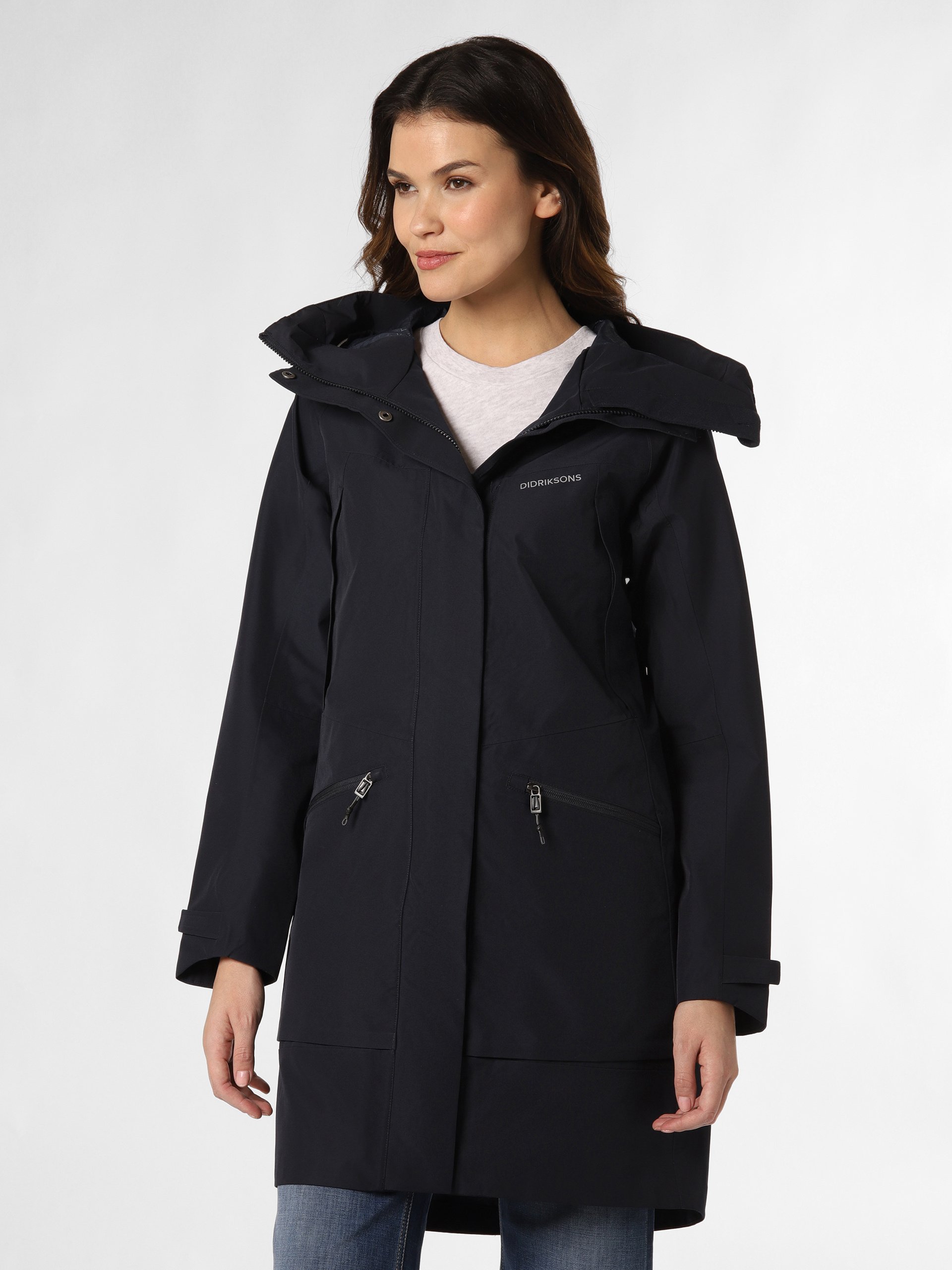 Didriksons Parka - Ilma Kobiety niebieski
